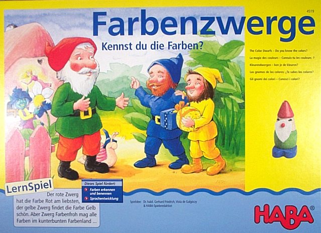 Farbenzwerge - Kennst du die Farben? (Kleurendwergen - Ken je de kleuren?)