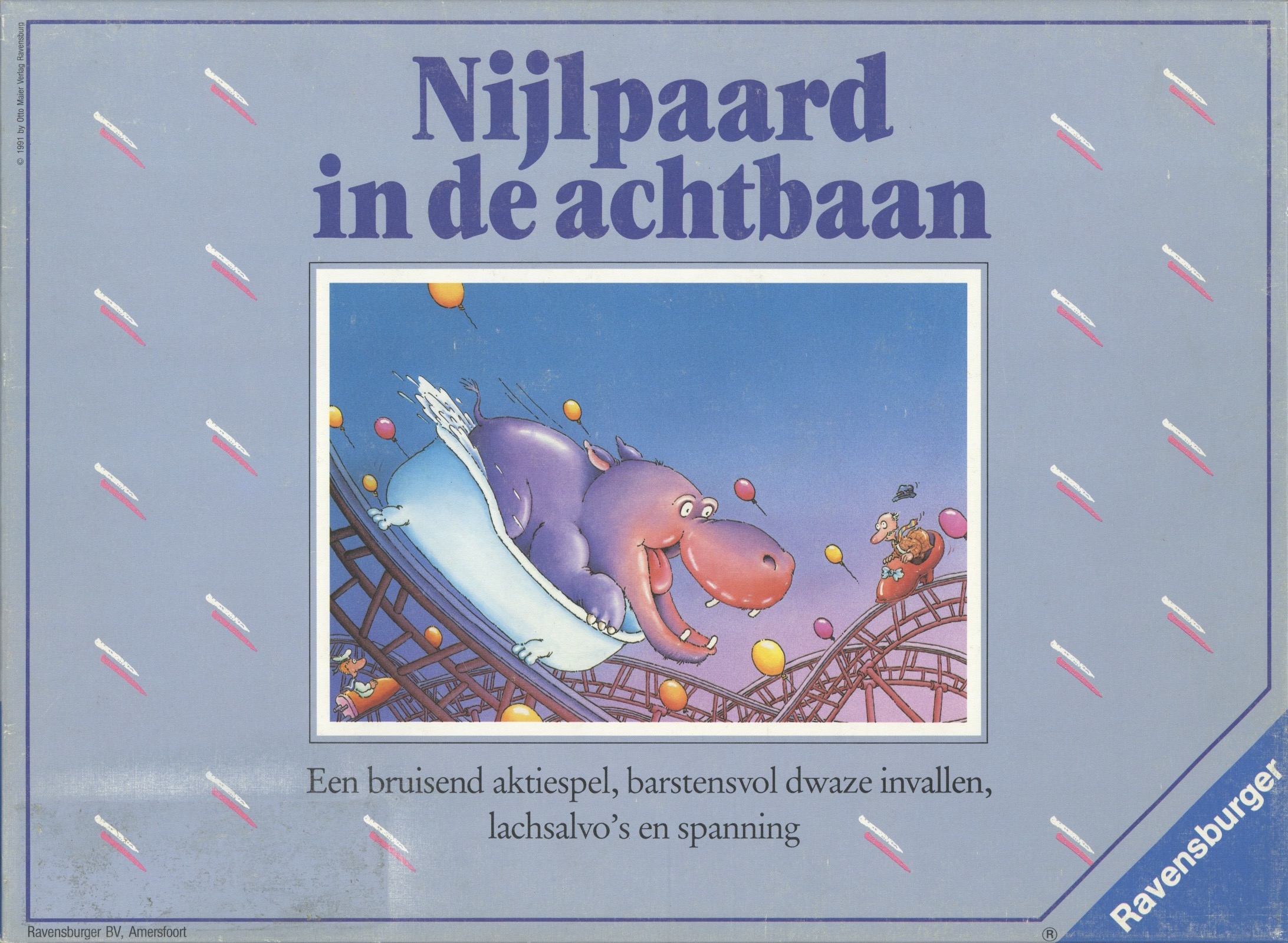 Nijlpaard in de Achtbaan