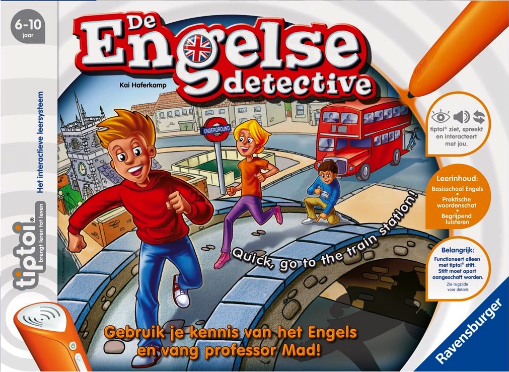 Tiptoi: De Engelse detective