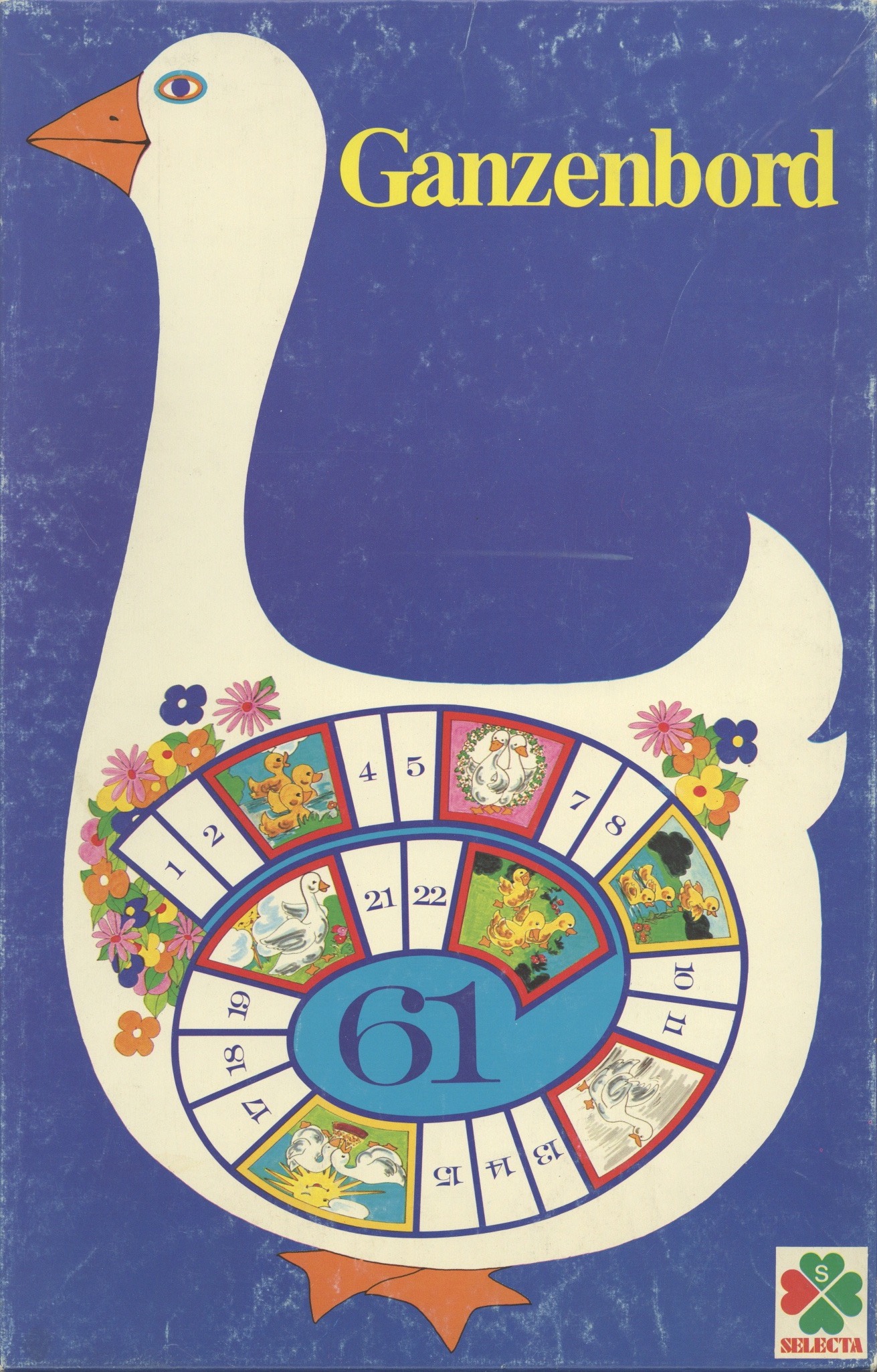 Ganzenbord (Blauwe doos Selecta)