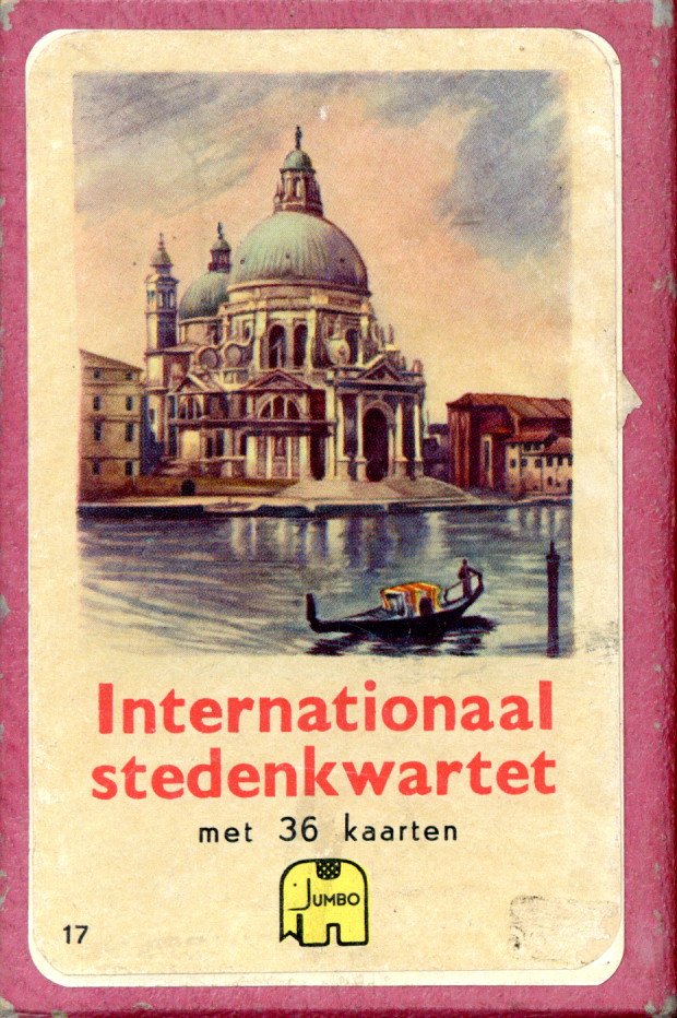 Internationaal Stedenkwartet met 36 kaarten
