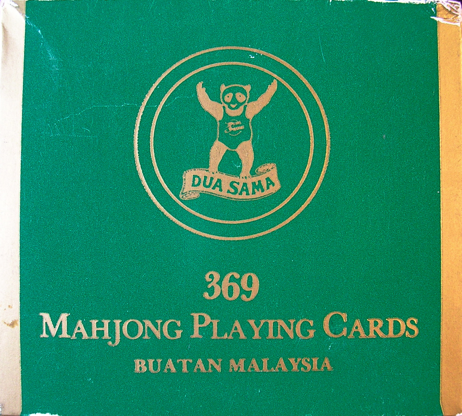 369 Mahjong Playing Cards