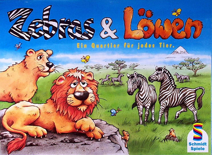 Zebras & Löwen