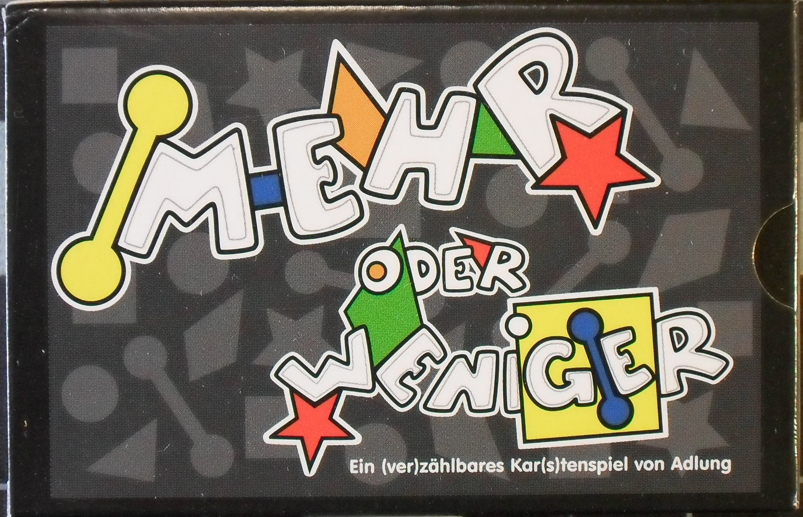 Mehr oder Weniger