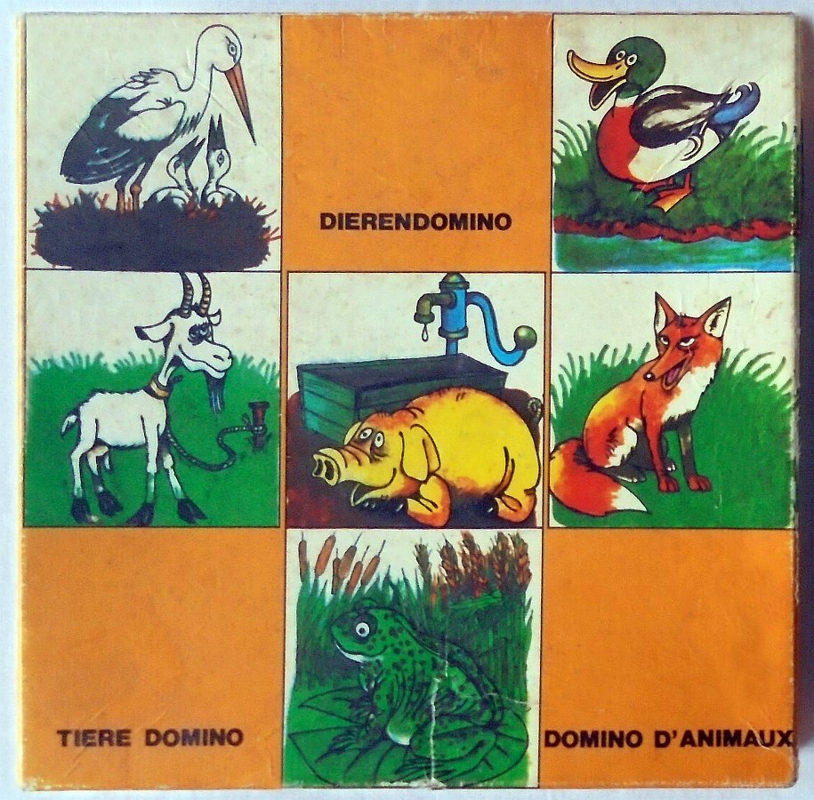 Dierendomino (Domino d'Animaux - Tiere Domino)