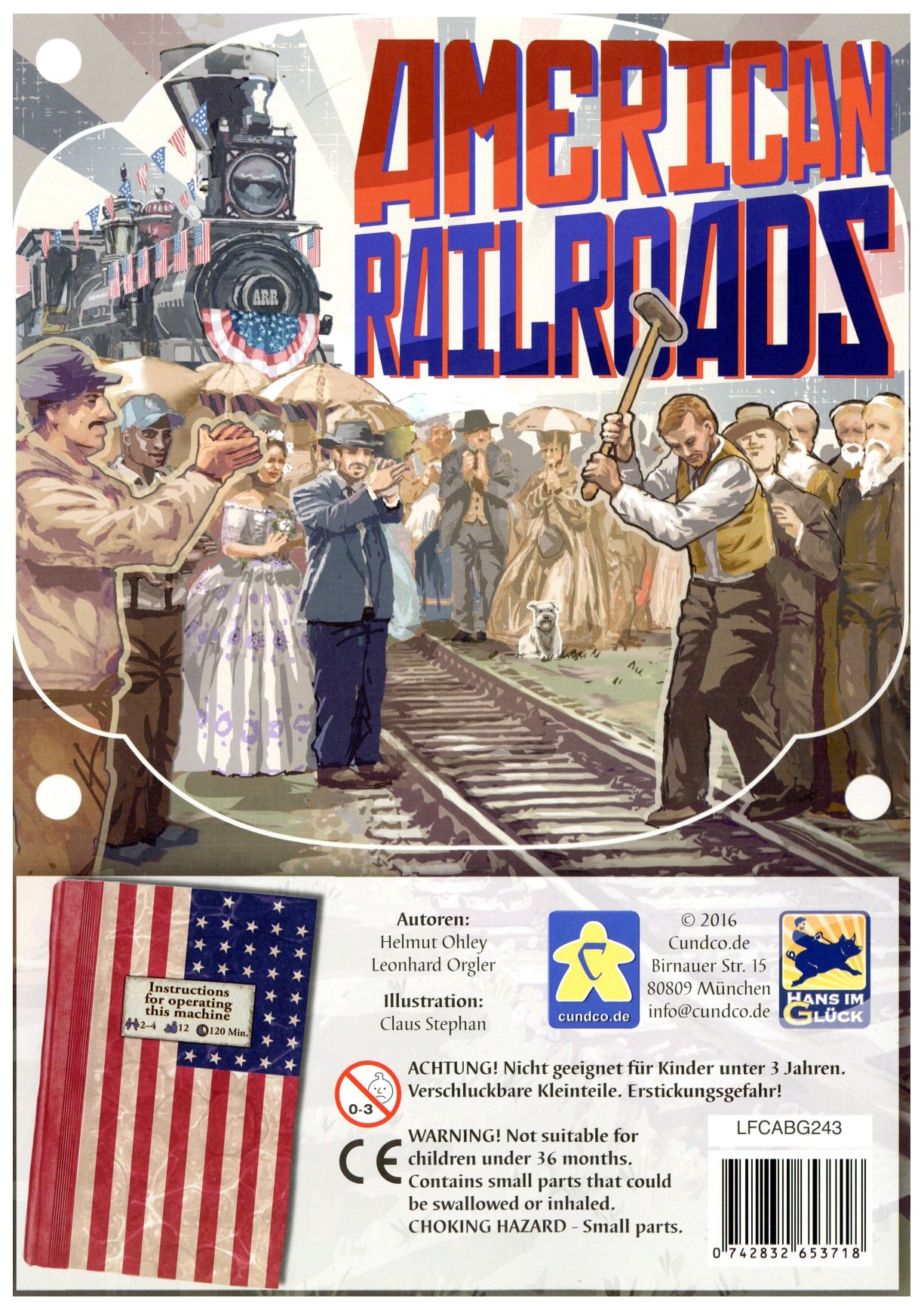 American railroads: Erweiterung german railroads