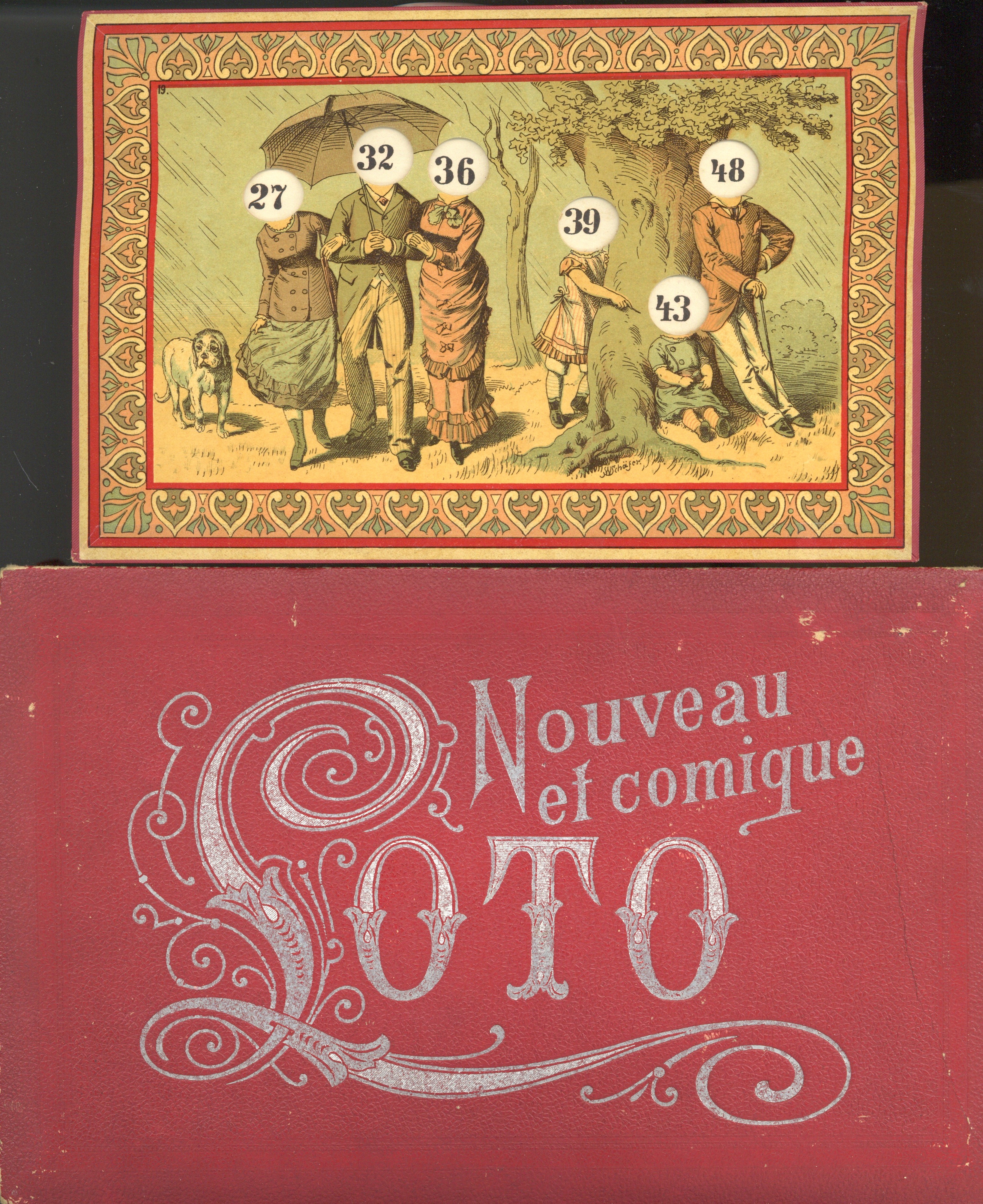 Nouveau et Comique Loto (Alleraardigst Karikaturen-Kienspel)