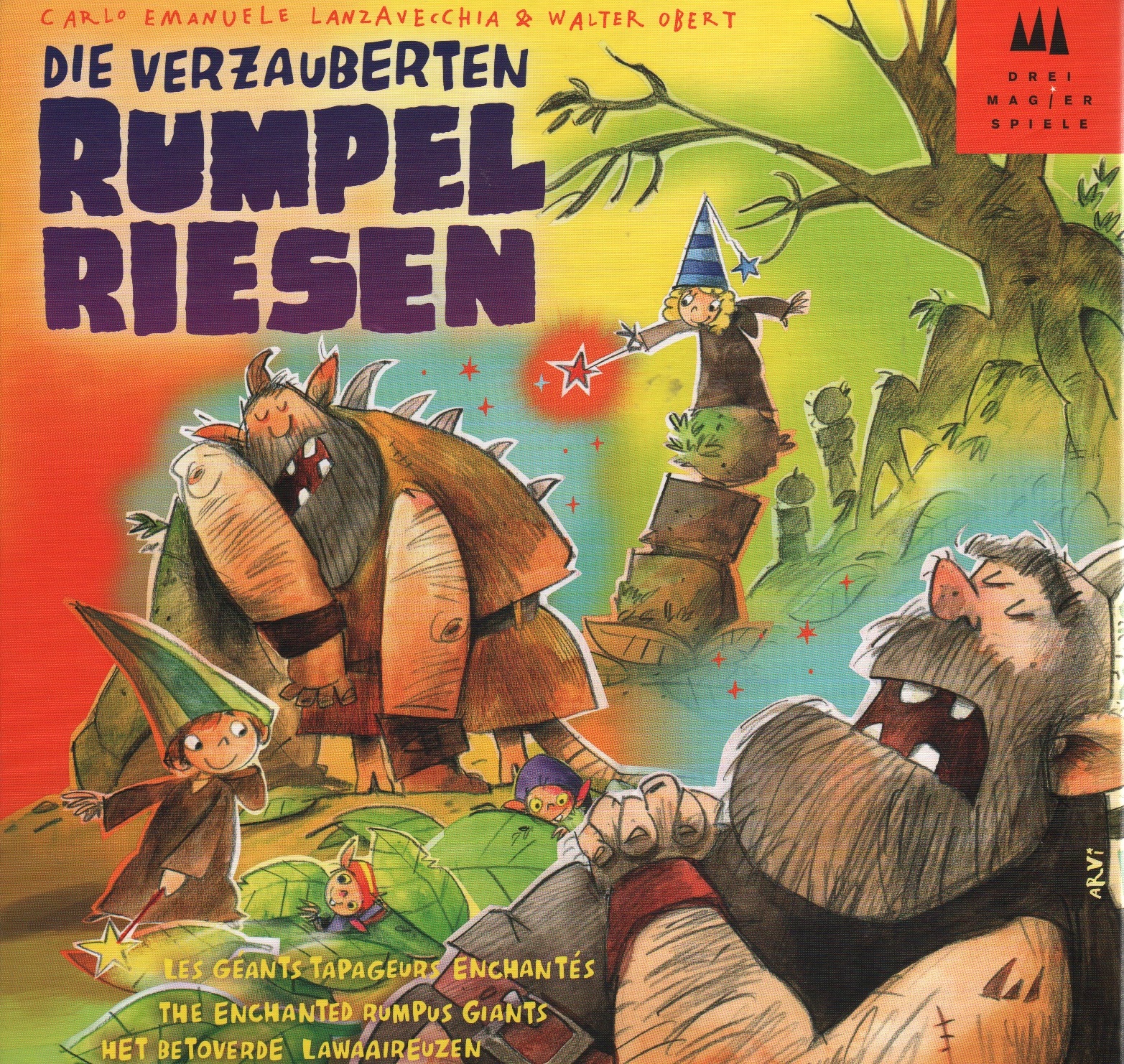 Die verzauberten Rumpelriesen (De betoverde lawaaireuzen)