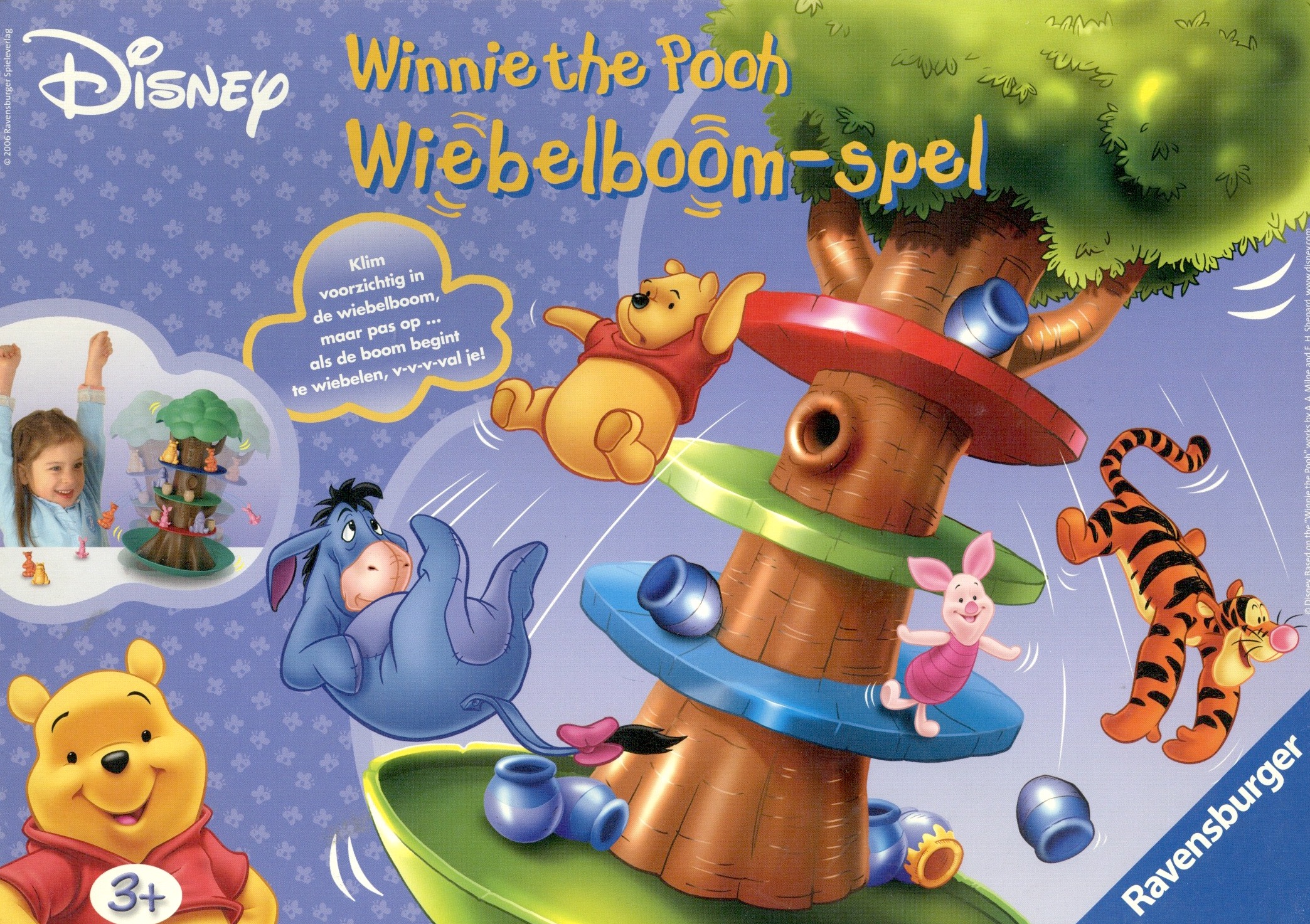 Wiebelboom-Spel Winnie the Pooh