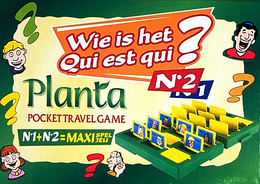 Wie is het?  N° 2 - Planta Pocket Travel Game