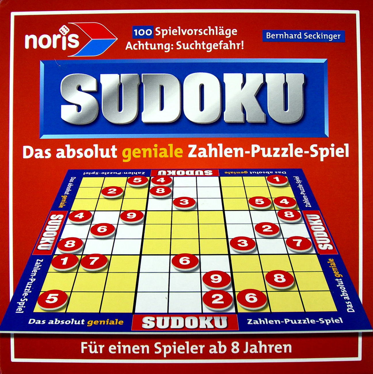 Sudoku: Das Absolut geniale Zahlen-Puzzle-Spiel