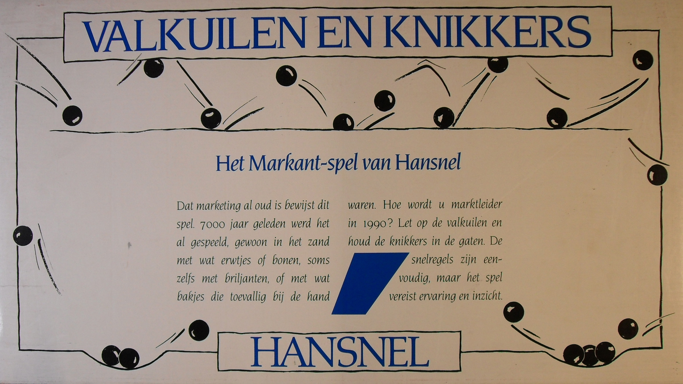 Valkuilen en Knikkers