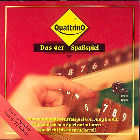 Quattrino - Das 4er Spaßspiel