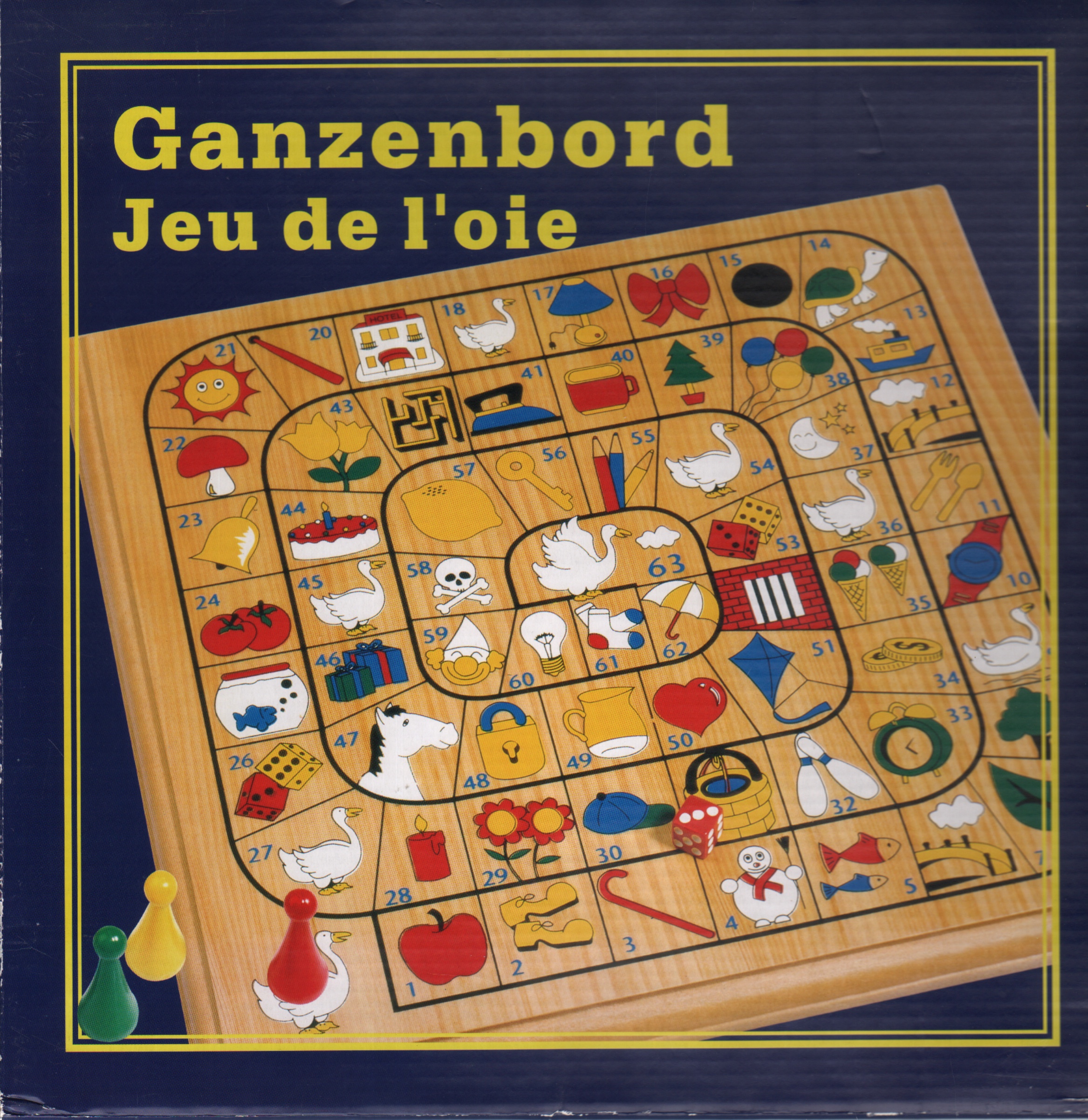Ganzenbord (Jeu de l'Oie)