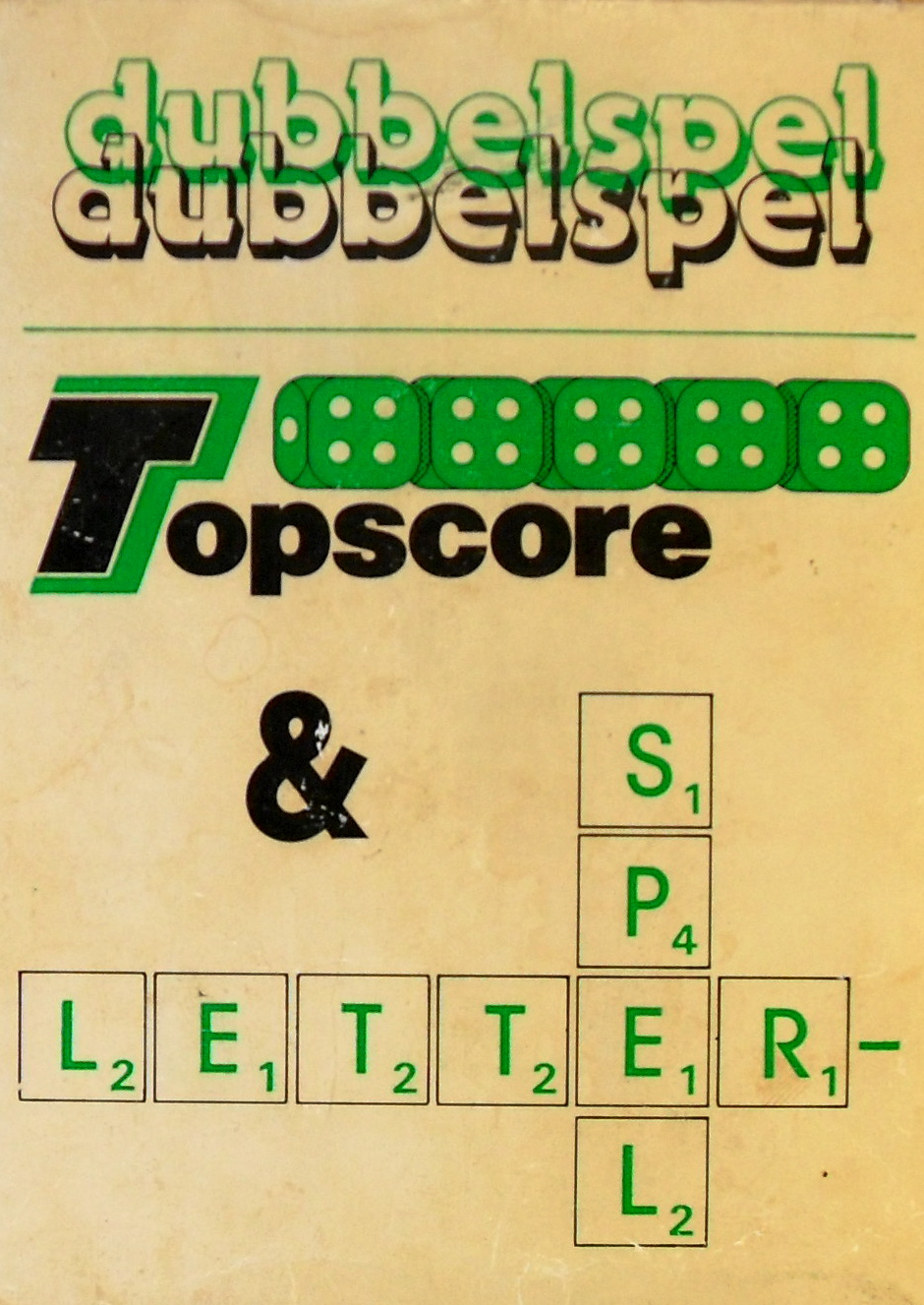 Dubbelspel: Topscore & Letterspel