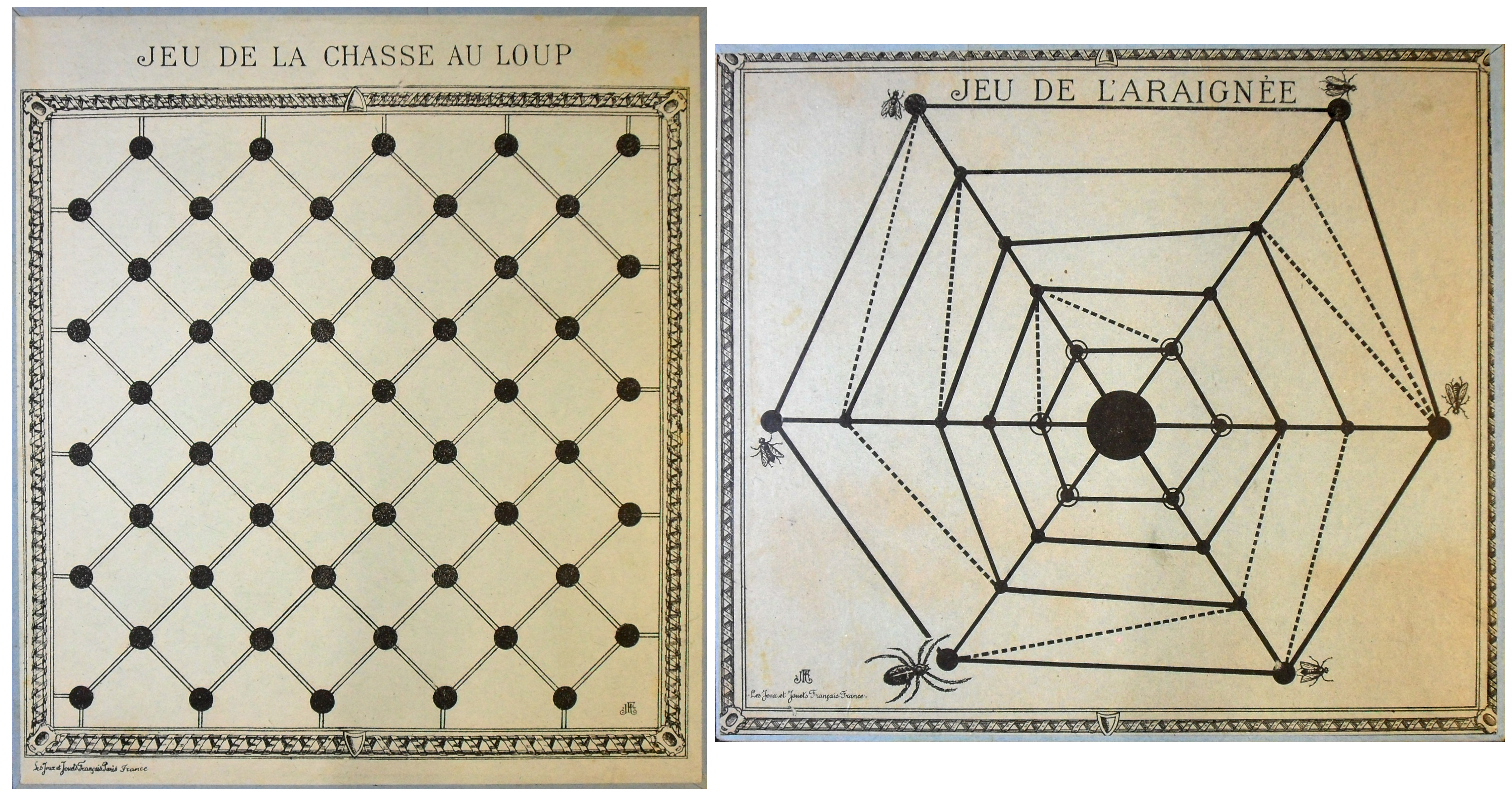 Jeu de la Chasse au Loup (Jeu de l'Araignée)