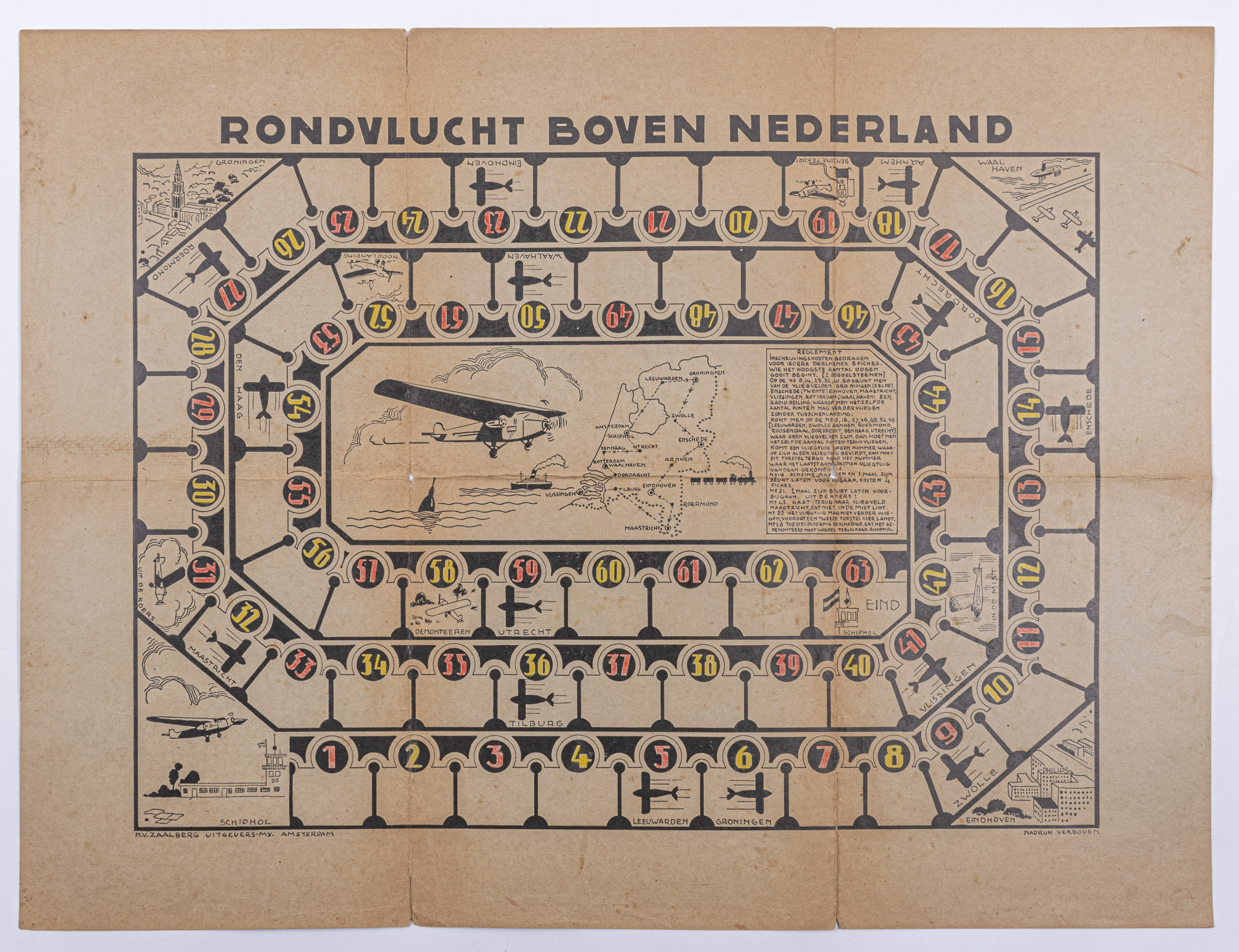 Rondvlucht Boven Nederland