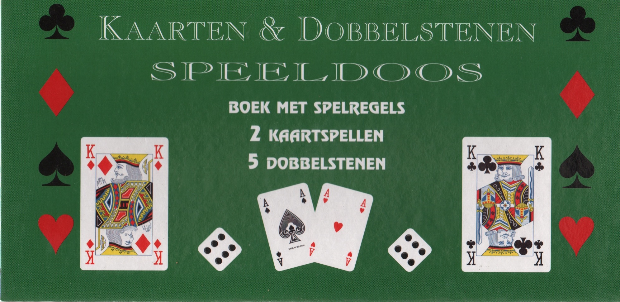 Kaarten & Dobbelstenen Speeldoos