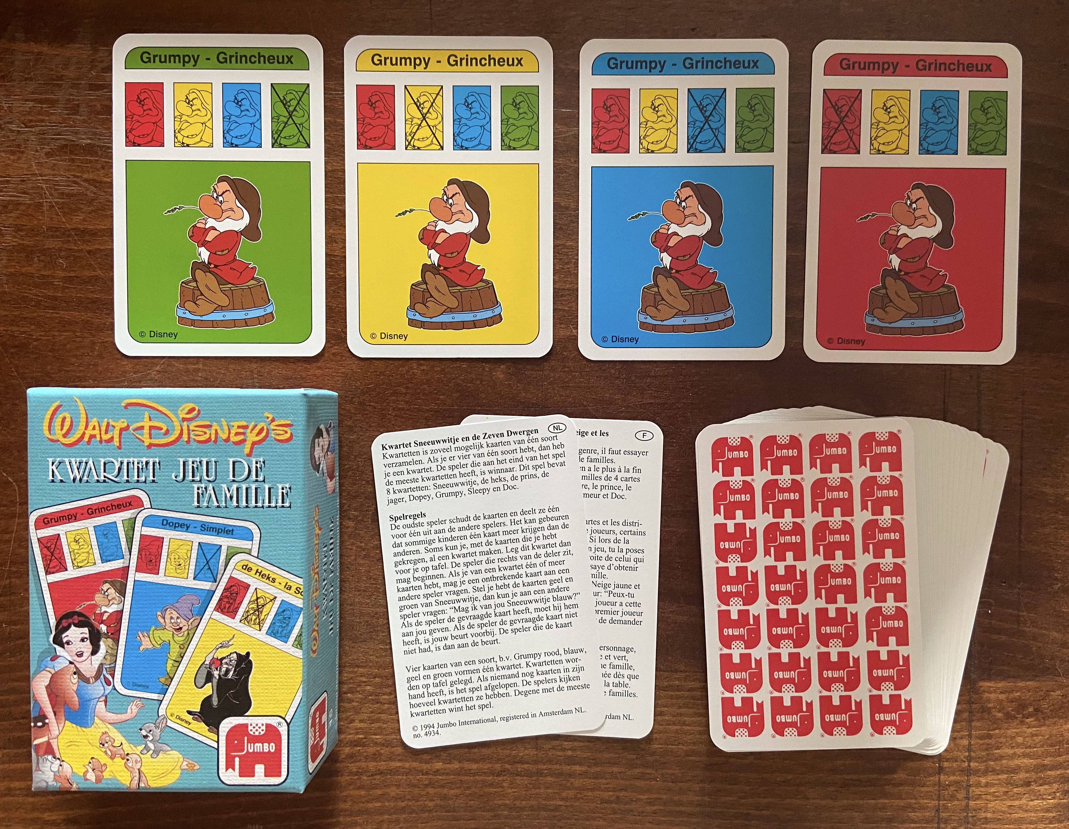 Walt Disney's Kwartet (Jeu de Famille)