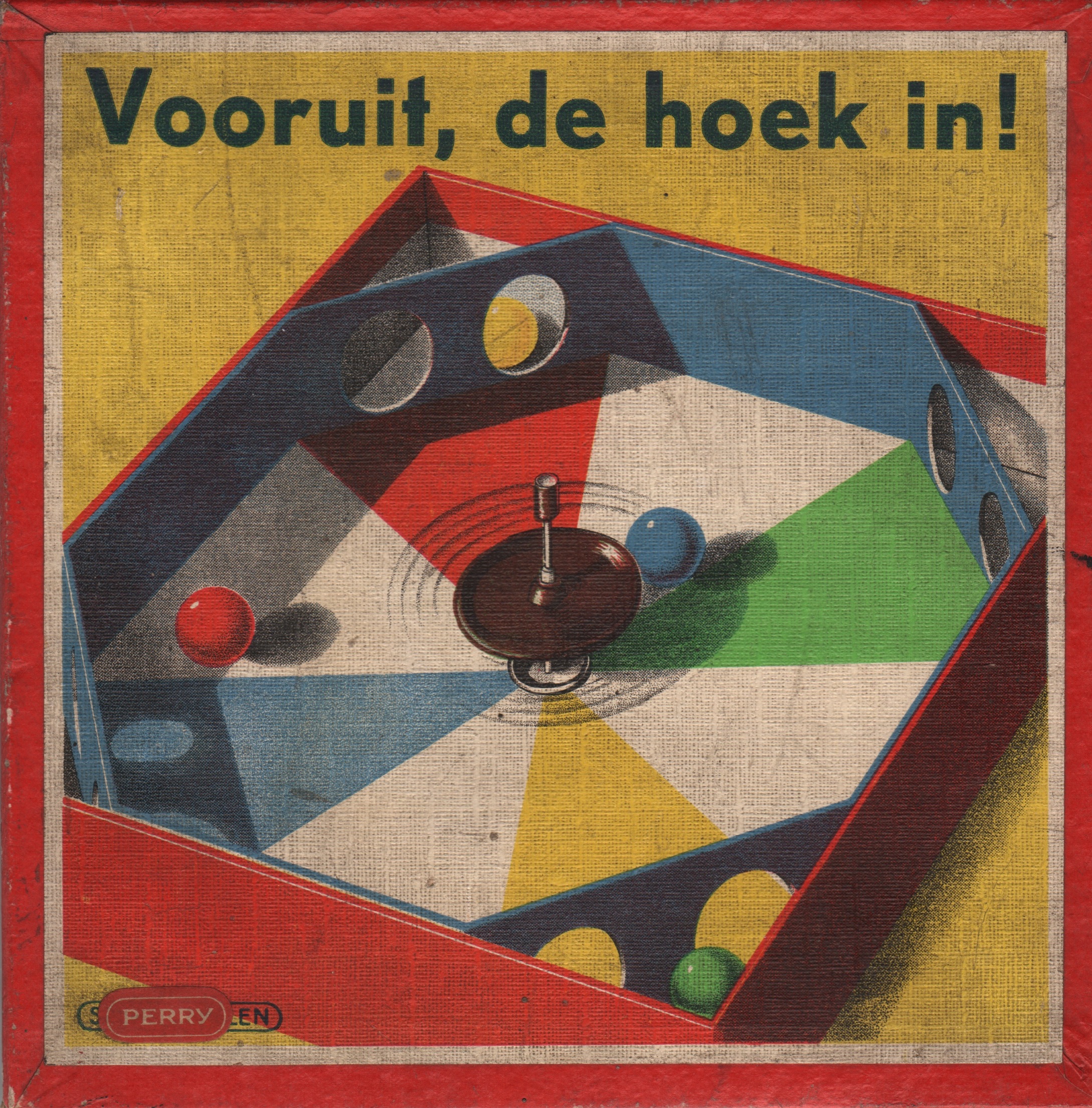 Vooruit, de hoek in!