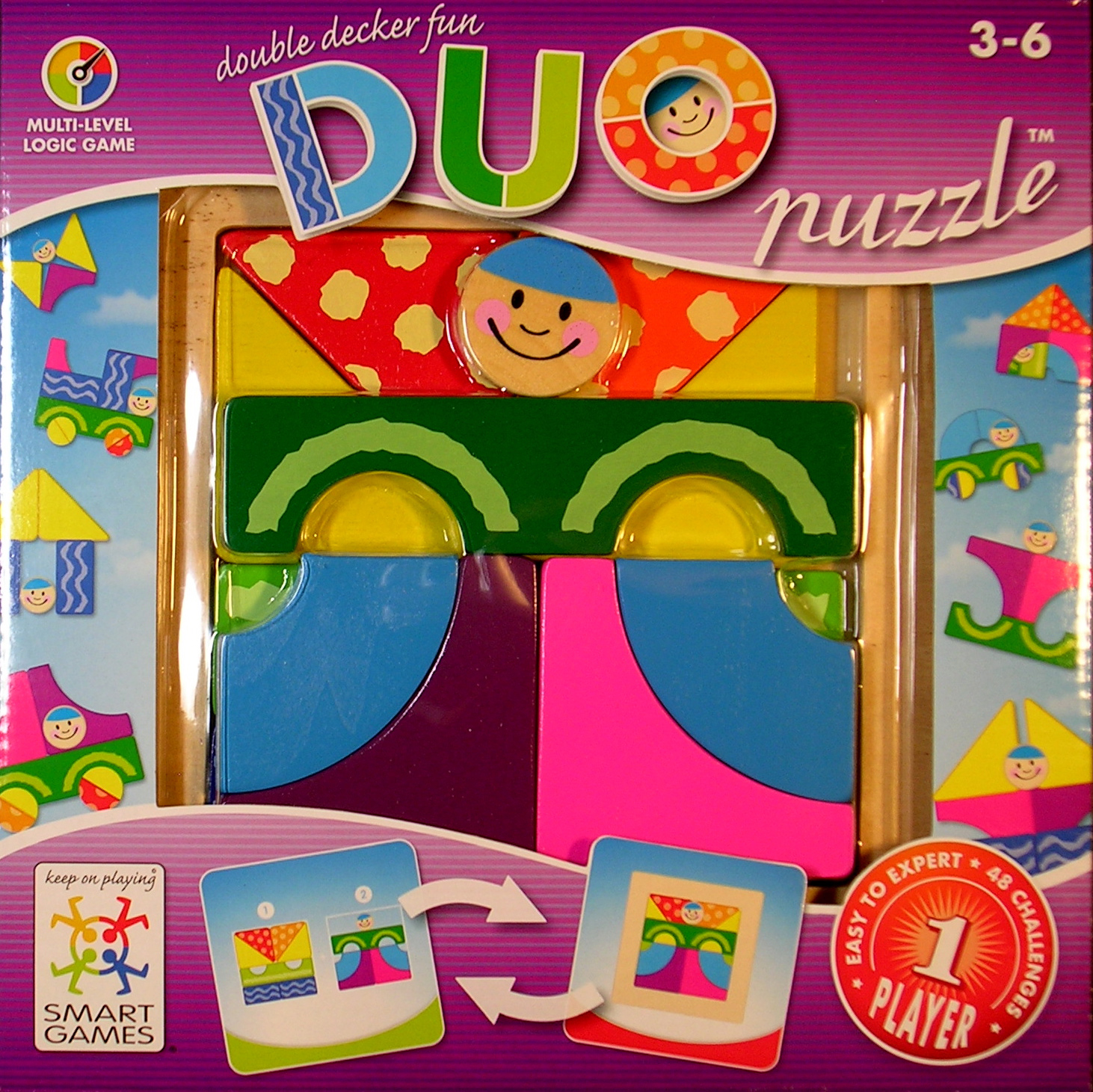 Duo Puzzle: Double Decker Fun