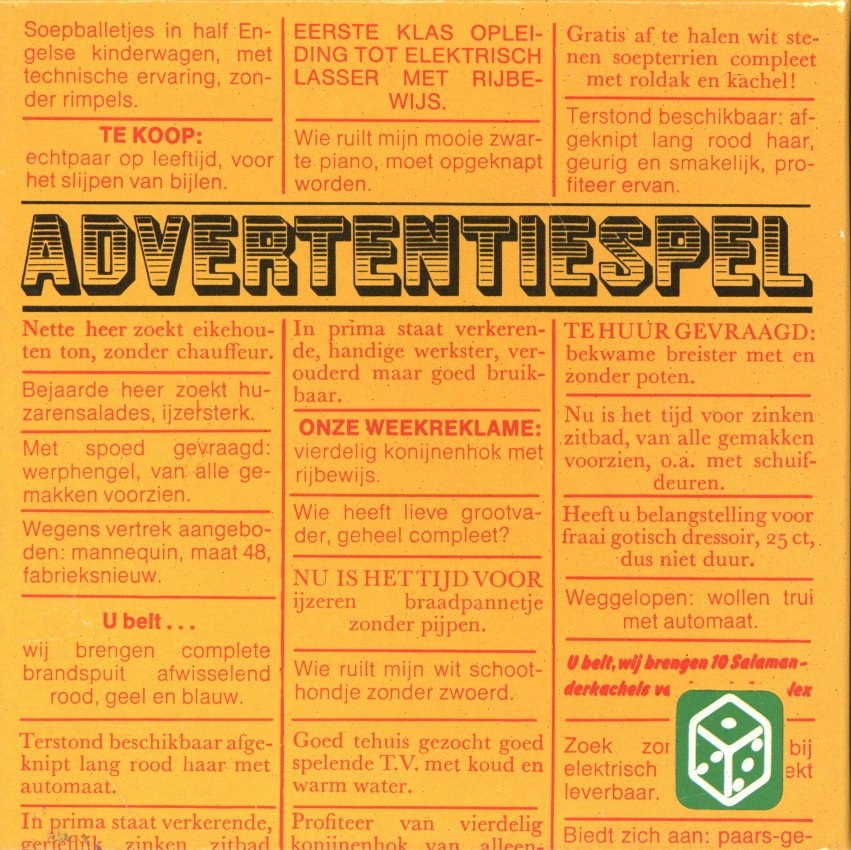 Advertentiespel