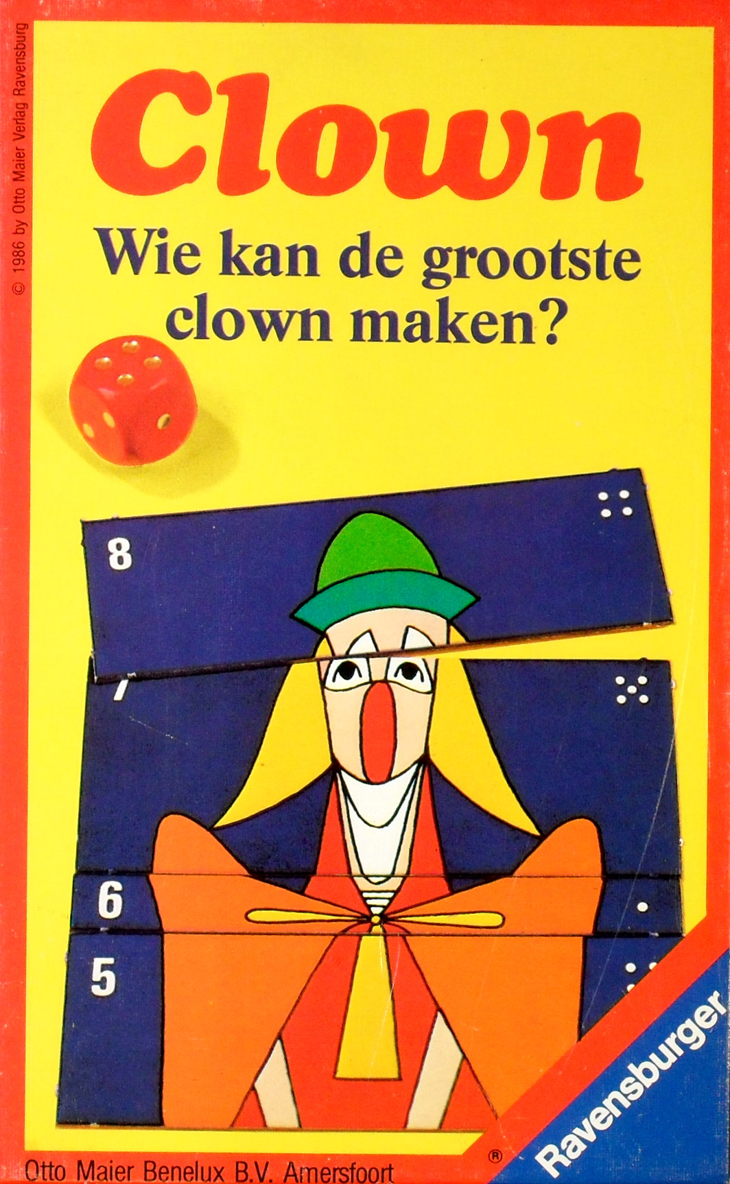 Clown: Wie kan de grootste Clown maken?