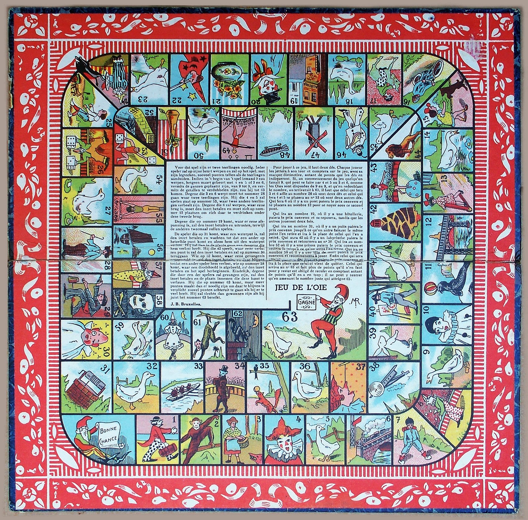 Jeu de l'Oie (Ganzenbord)