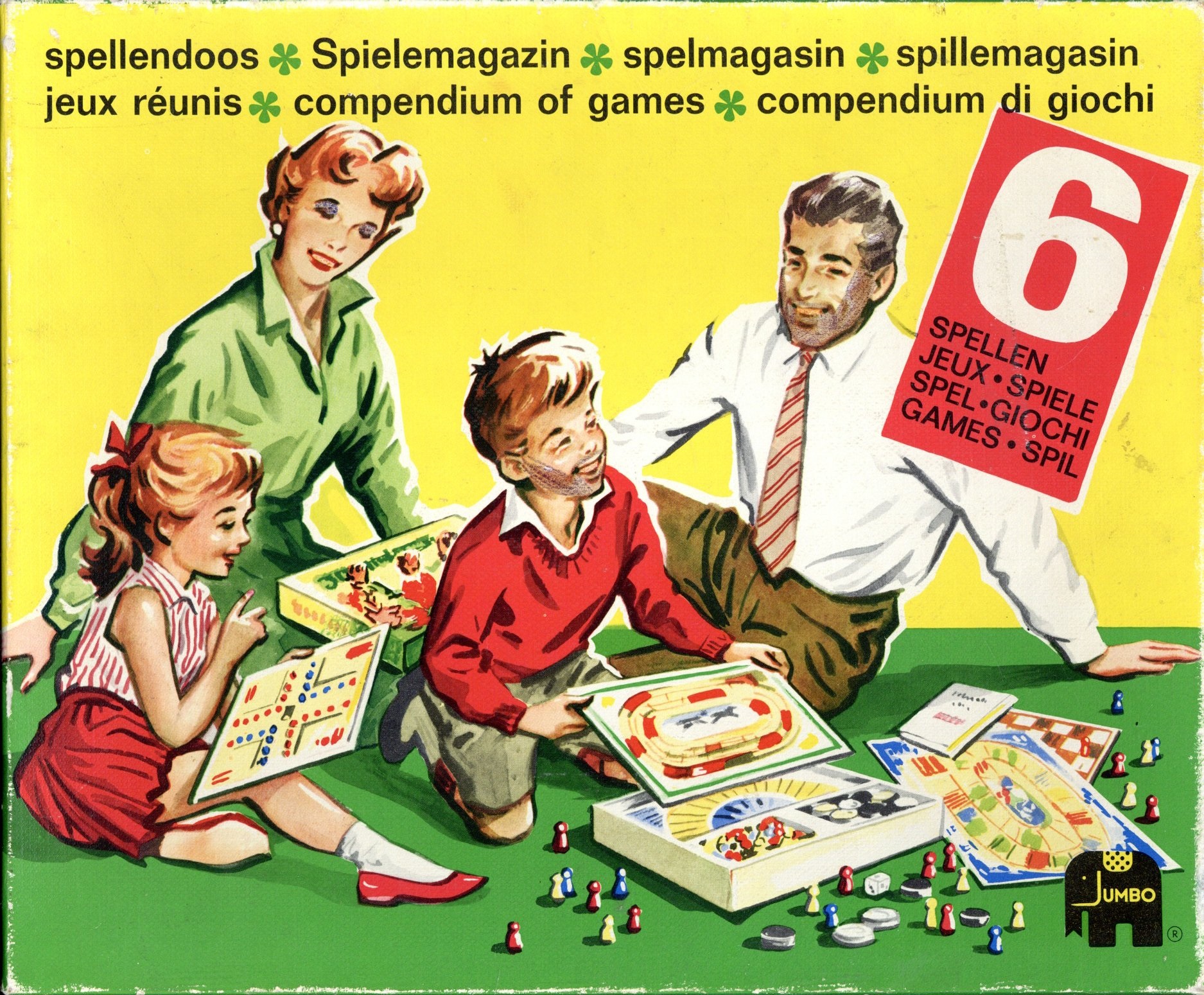 Spellendoos (6 spellen)