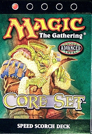 Magic The Gathering: Core Set: Speed Scorch Deck