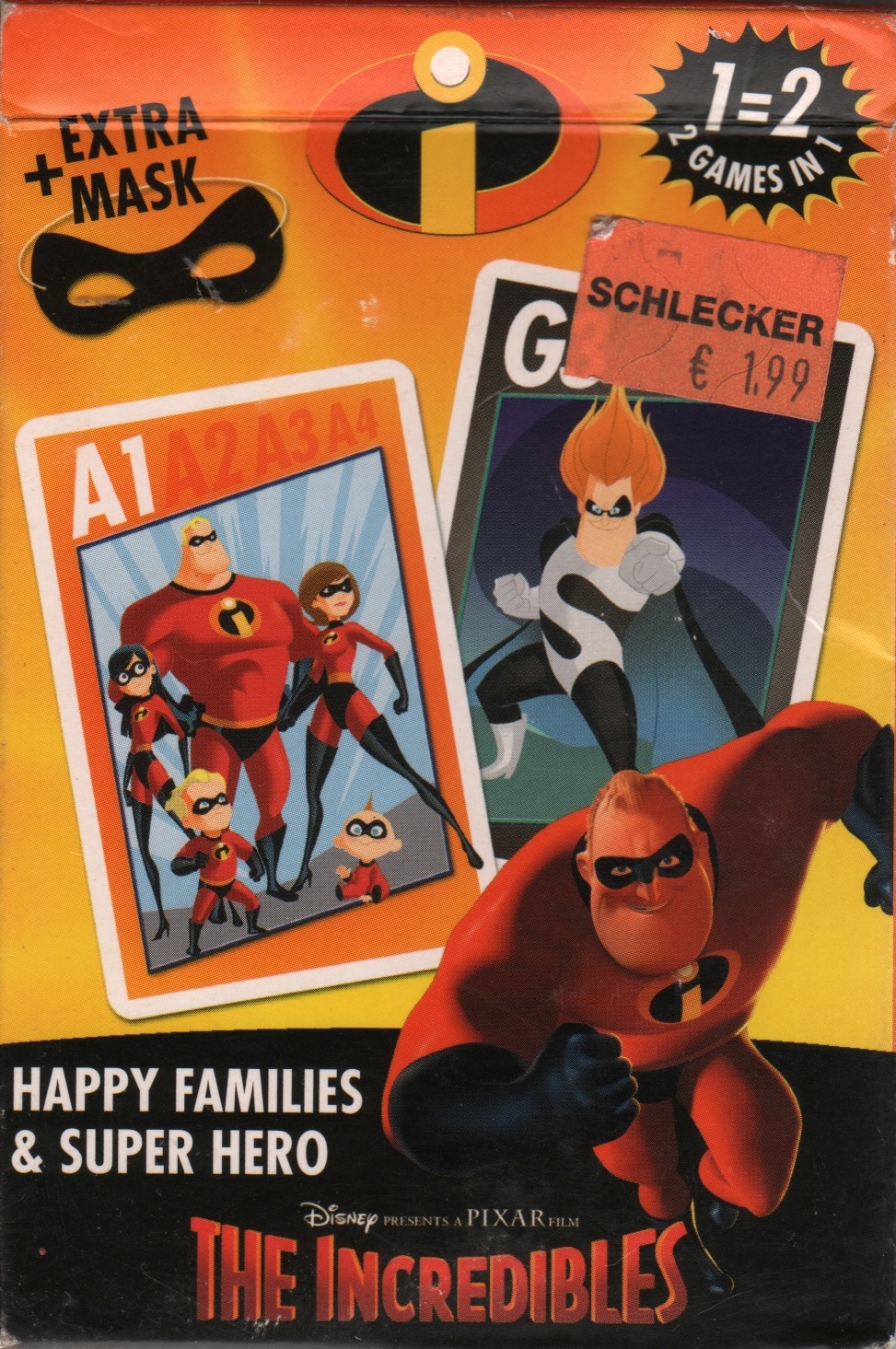 The Incredibles: 2 games in 1 (Happy Families & Super Hero)