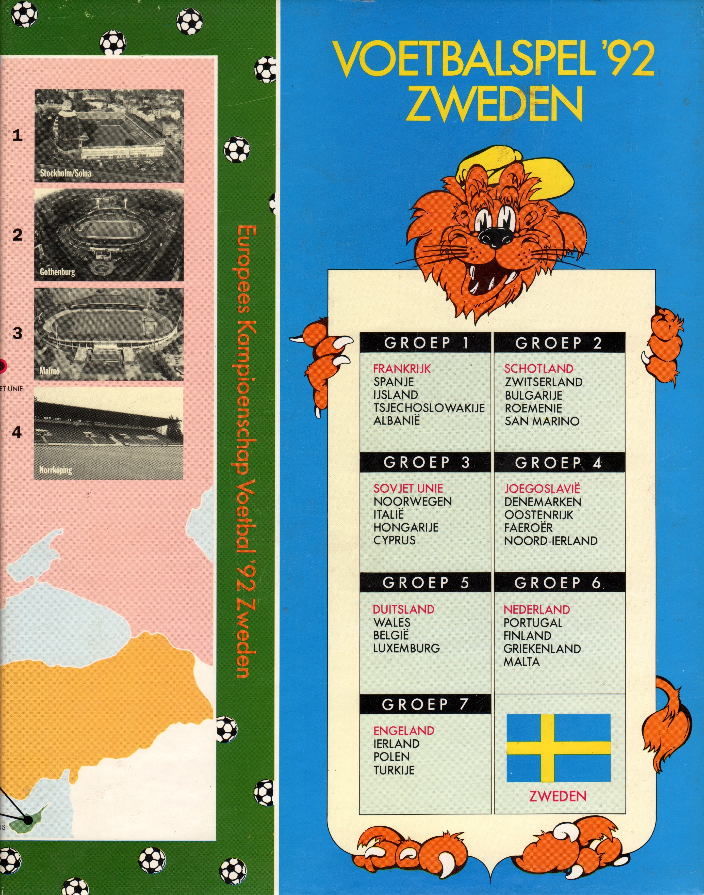 Voetbalspel '92: Zweden