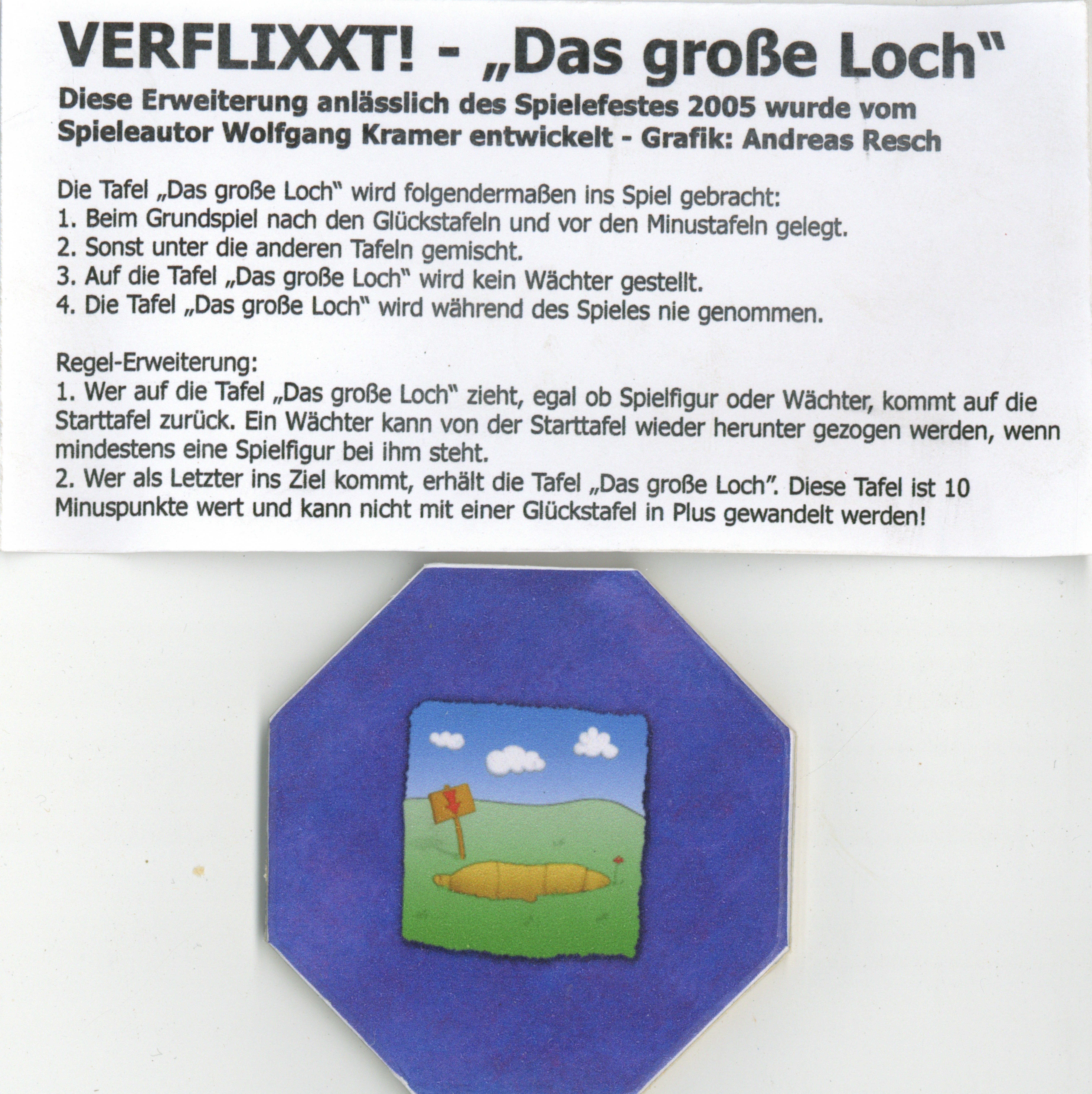 Verflixxt! - Das grobe Loch - erweiterung