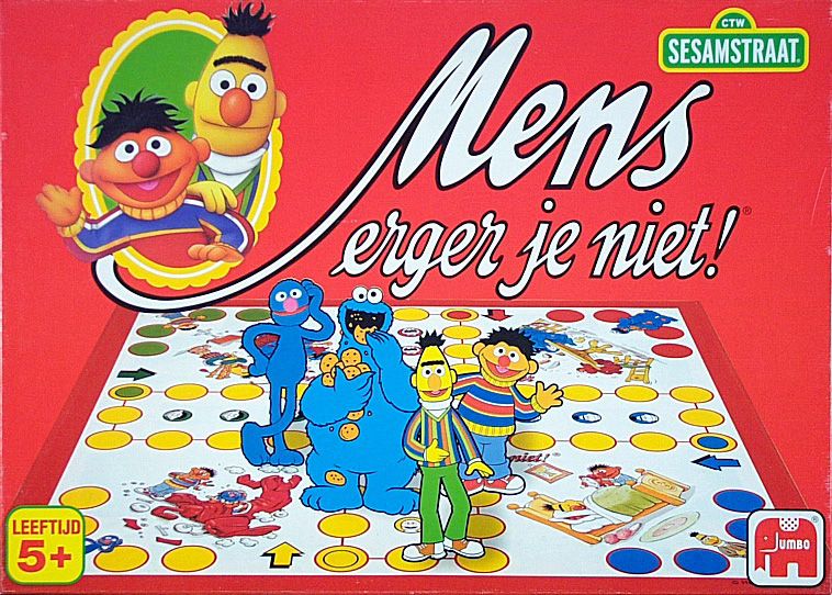 Mens erger je niet!: Sesamstraat