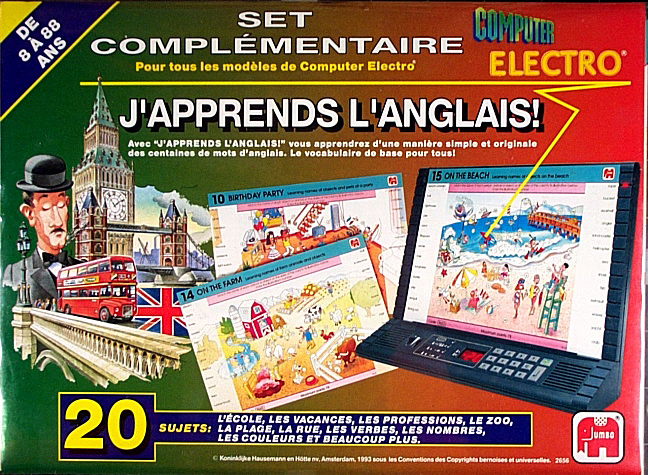 Electro aanvulset - J'apprends L'Anglais!