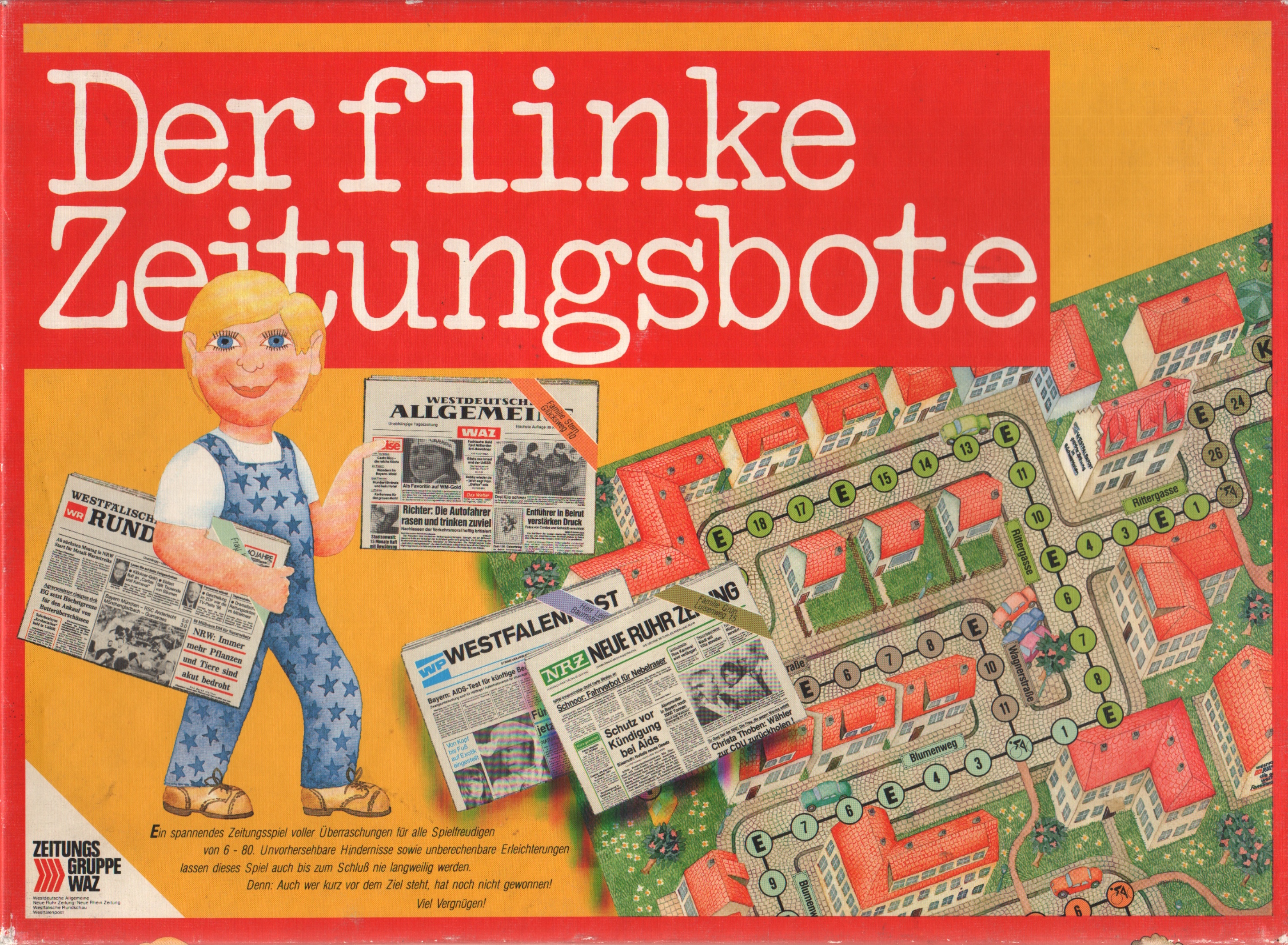 Der flinke Zeitungsbote