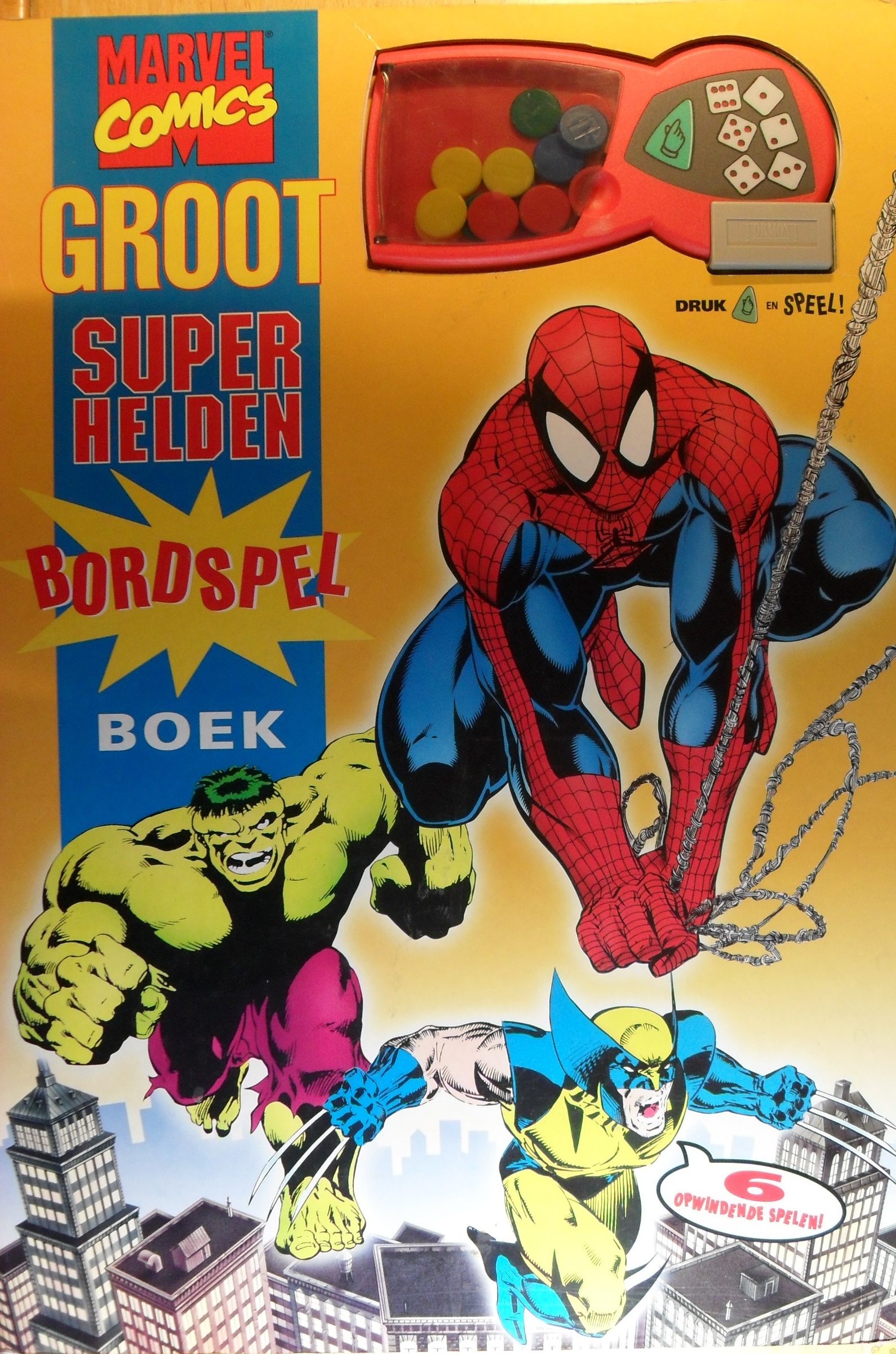 Groot Superhelden Bordspel Boek