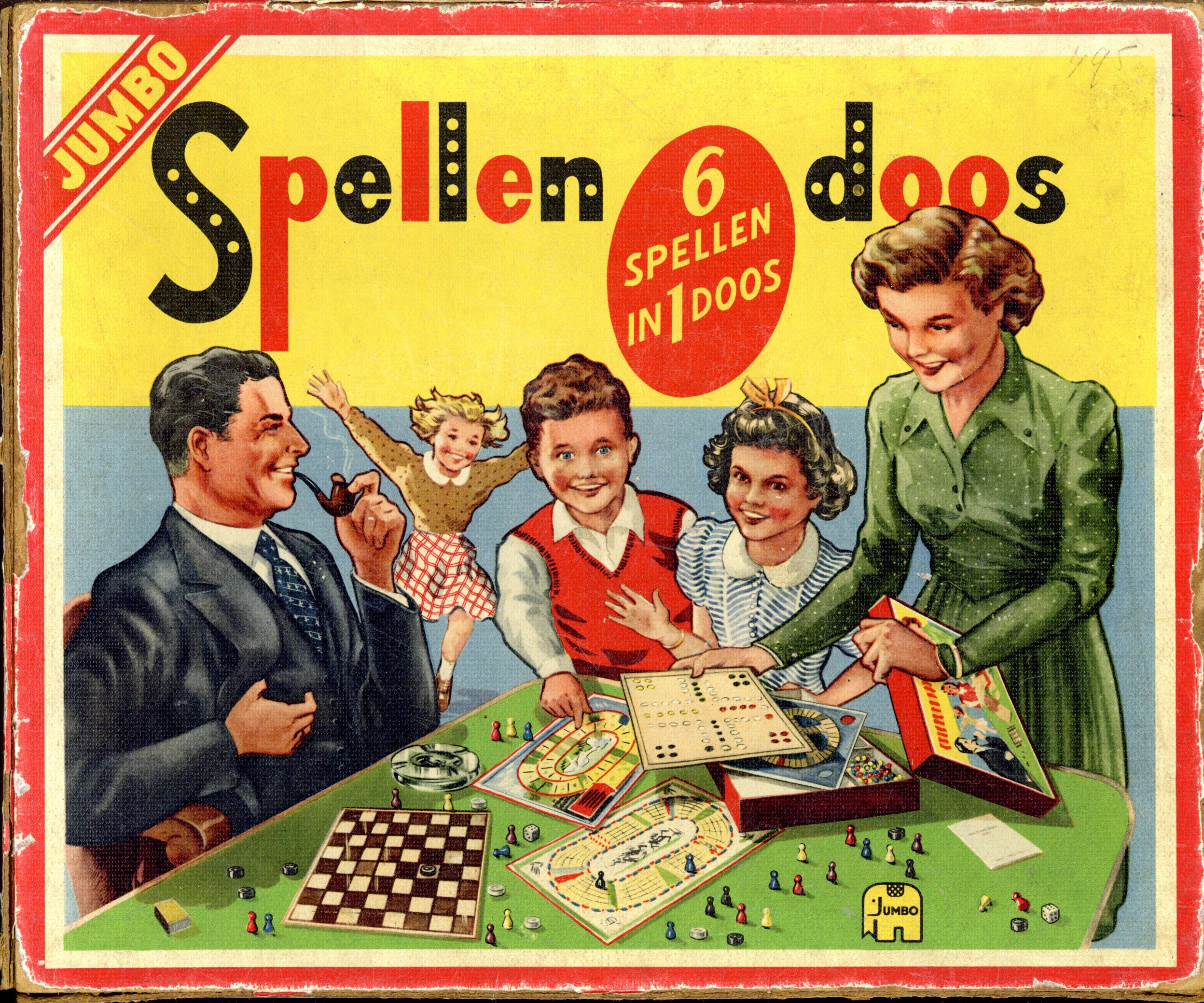 Spellendoos (6 spellen in 1 doos)