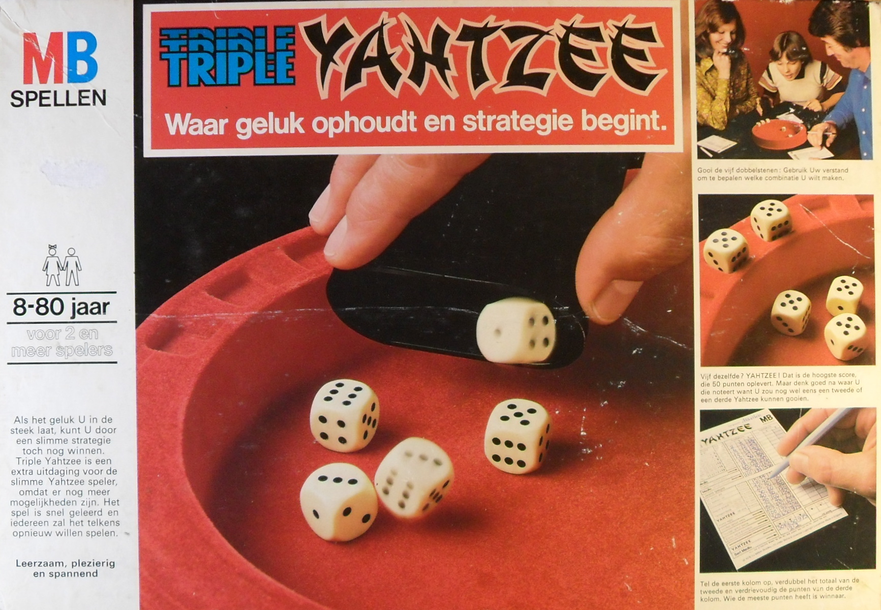 Triple Yahtzee: Waar geluk ophoudt en strategie begint