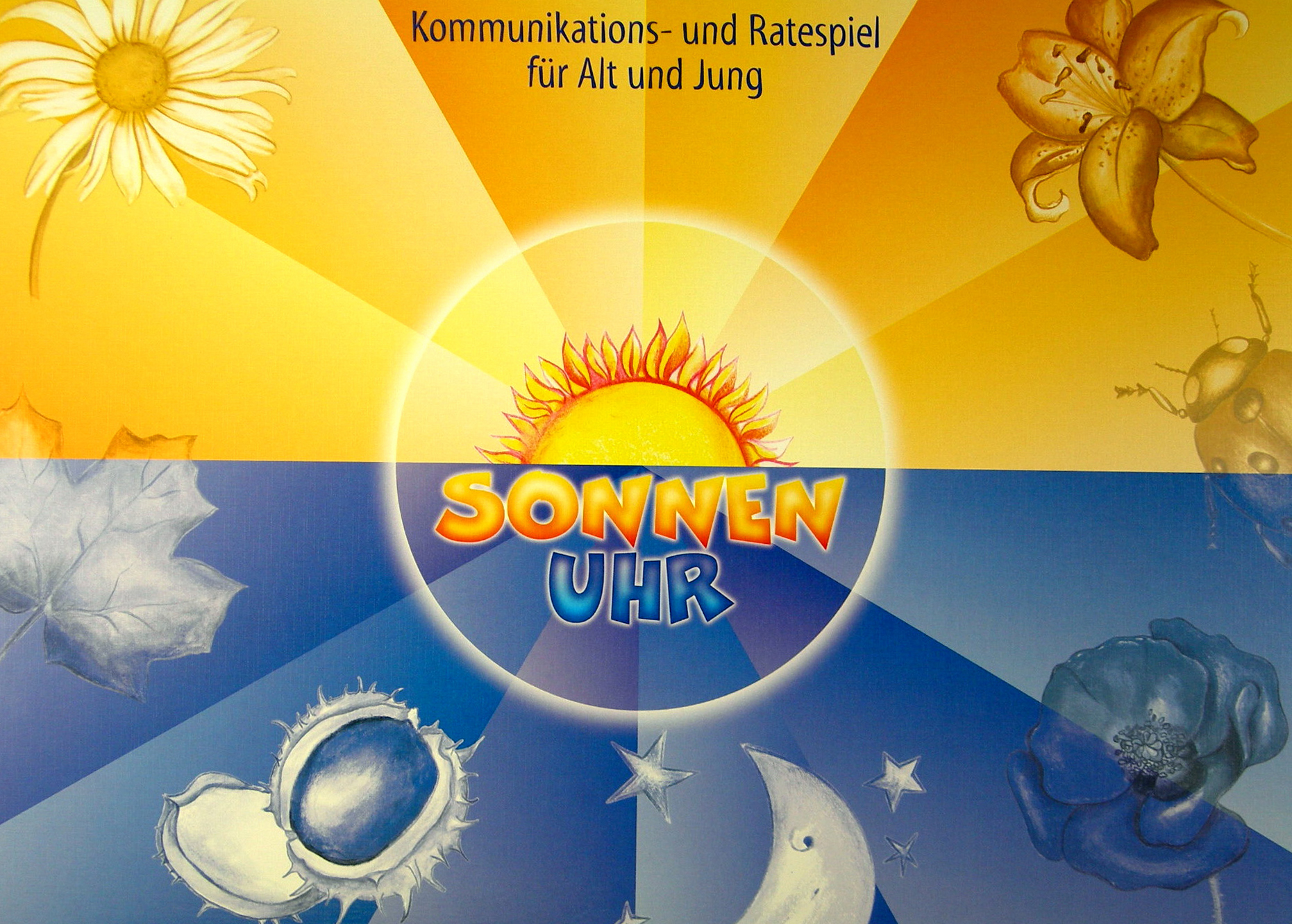 Sonnen Uhr (Kommunikations- und Ratespiel für Alt und Jung)