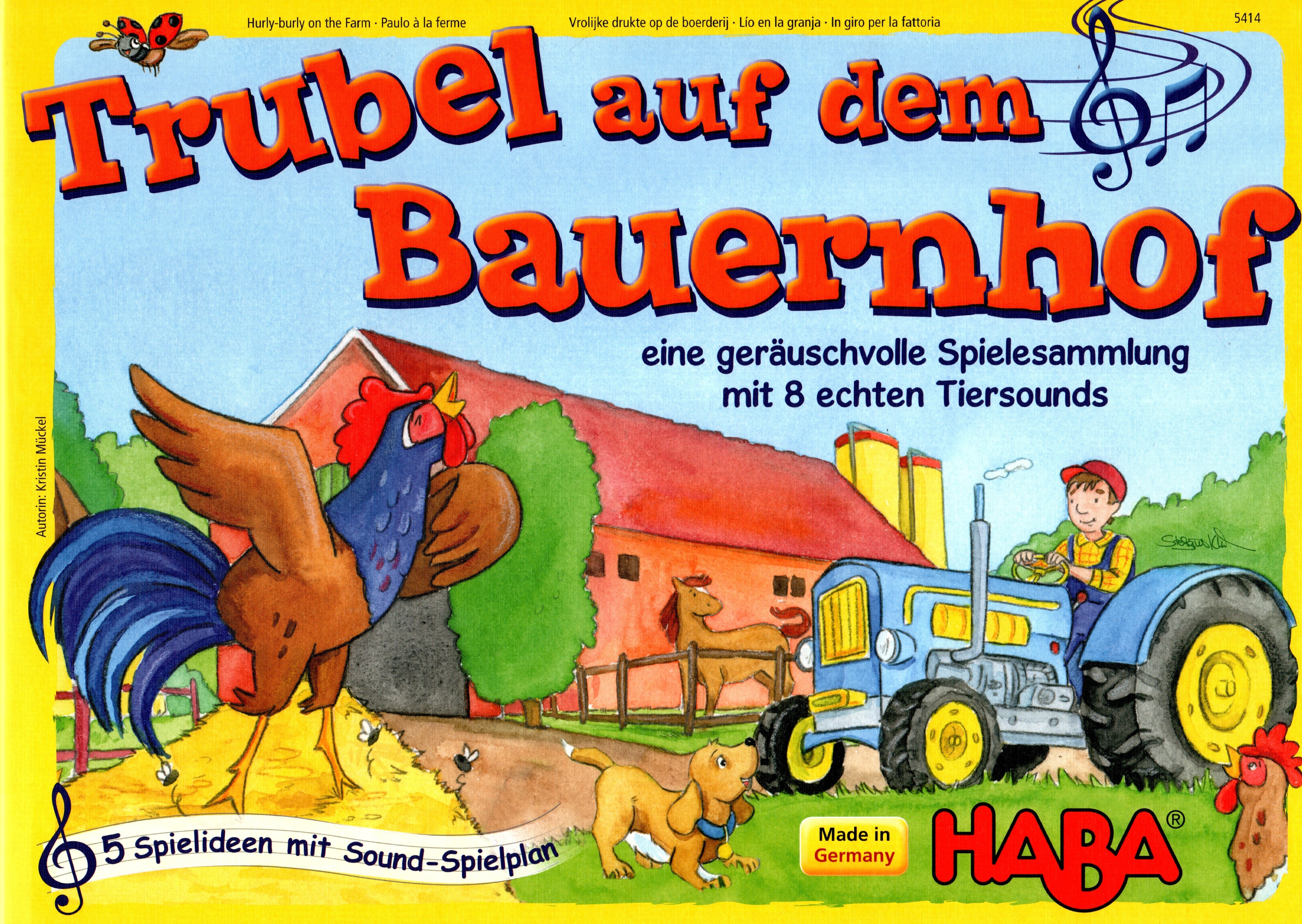 Trubel auf dem Bauernhof (Vrolijke Drukte op de Boerderij)