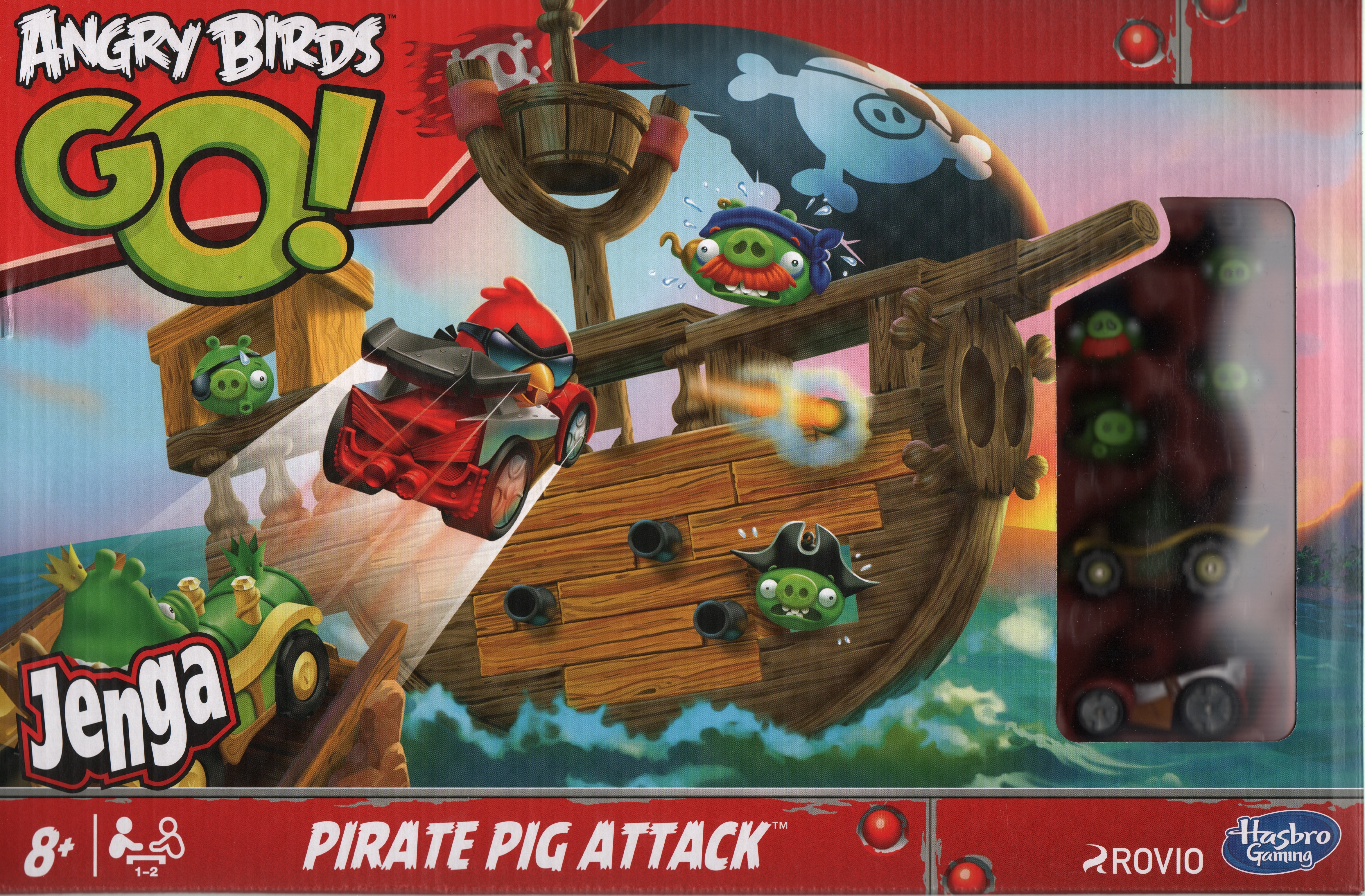 Angry Birds GO! Jenga Pirate Pig Attack