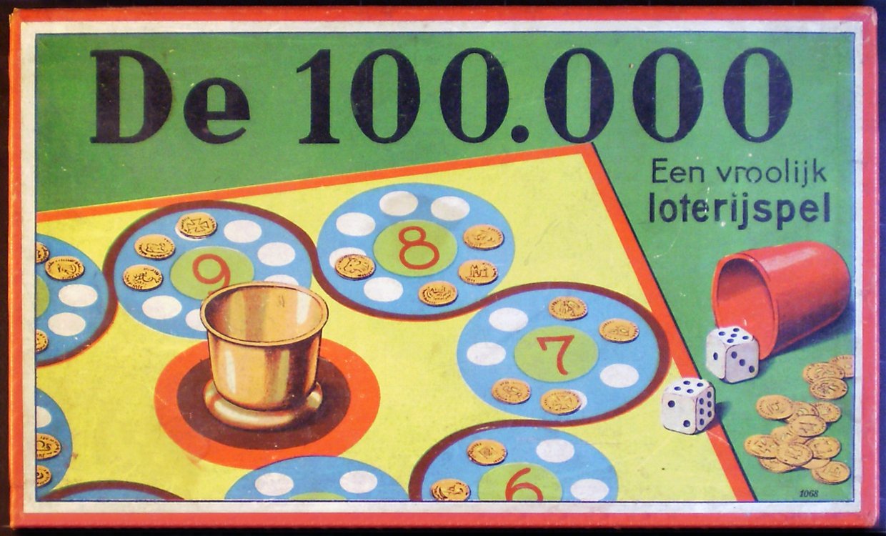 De 100.000: Een vroolijk Loterijspel nr 1068