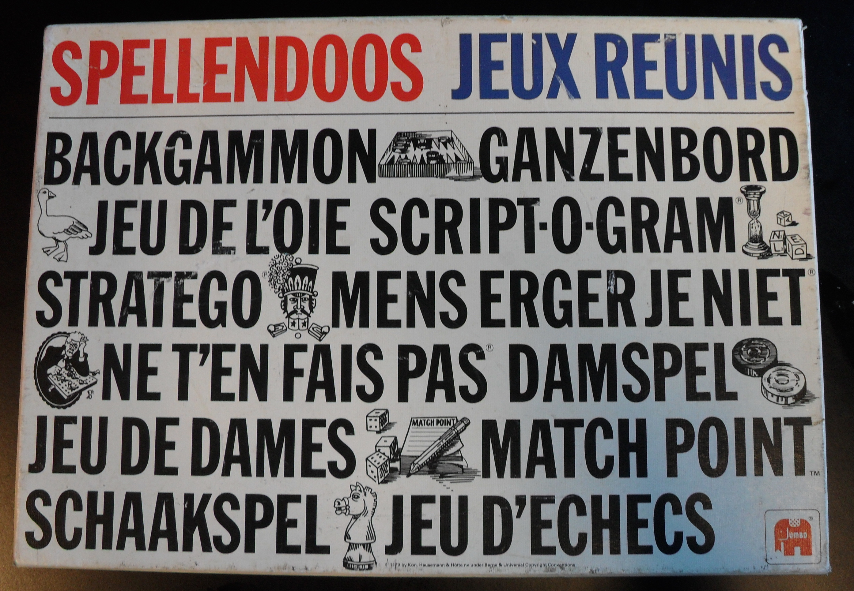 Spellendoos (Jeux Reunis)