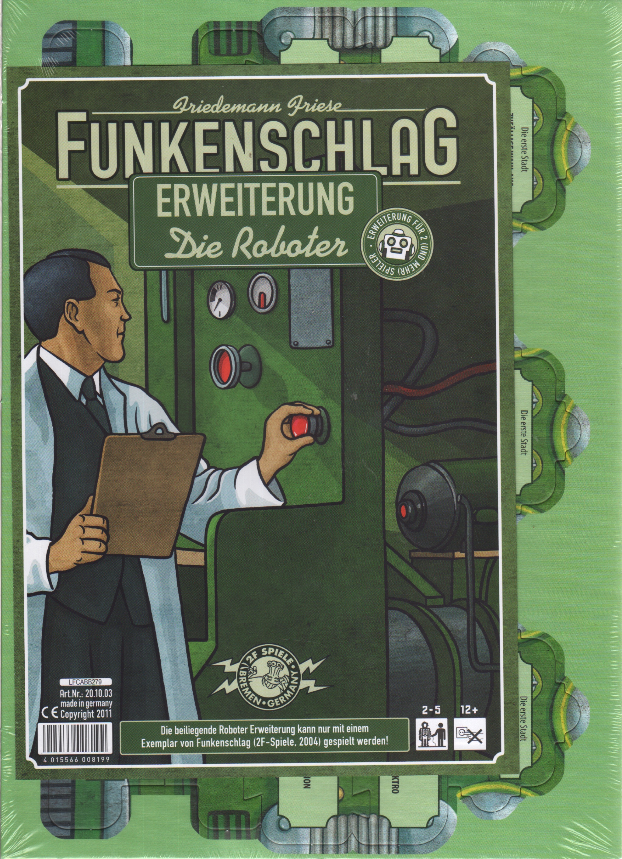 Funkenschlag: Erweiterung Die Roboter