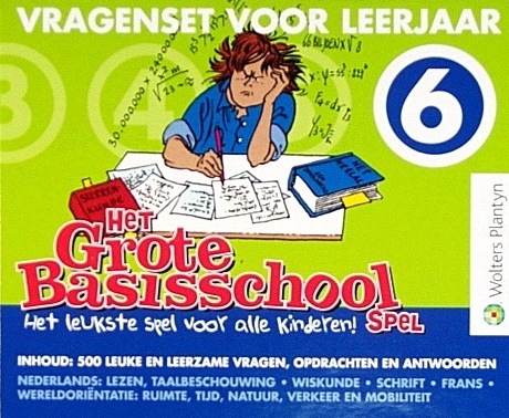 Het Grote Basisschool spel: vragenset voor leerjaar 6