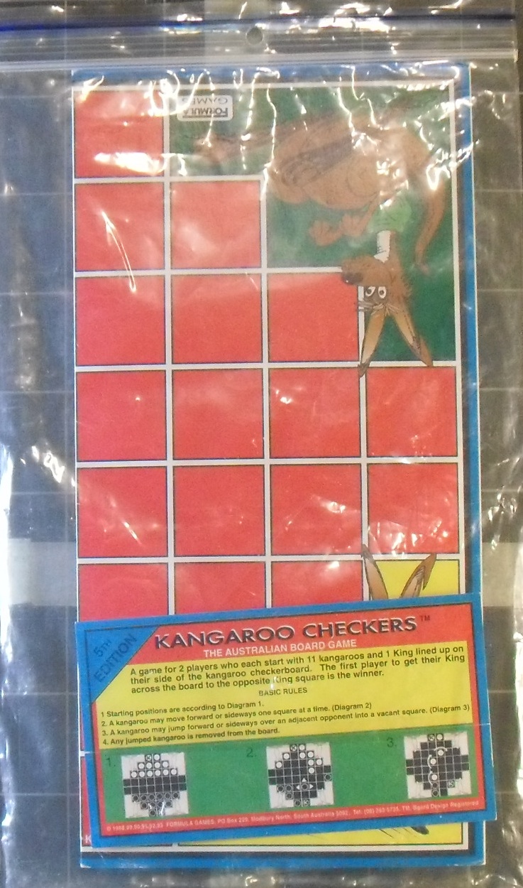 Kangaroo Checkers