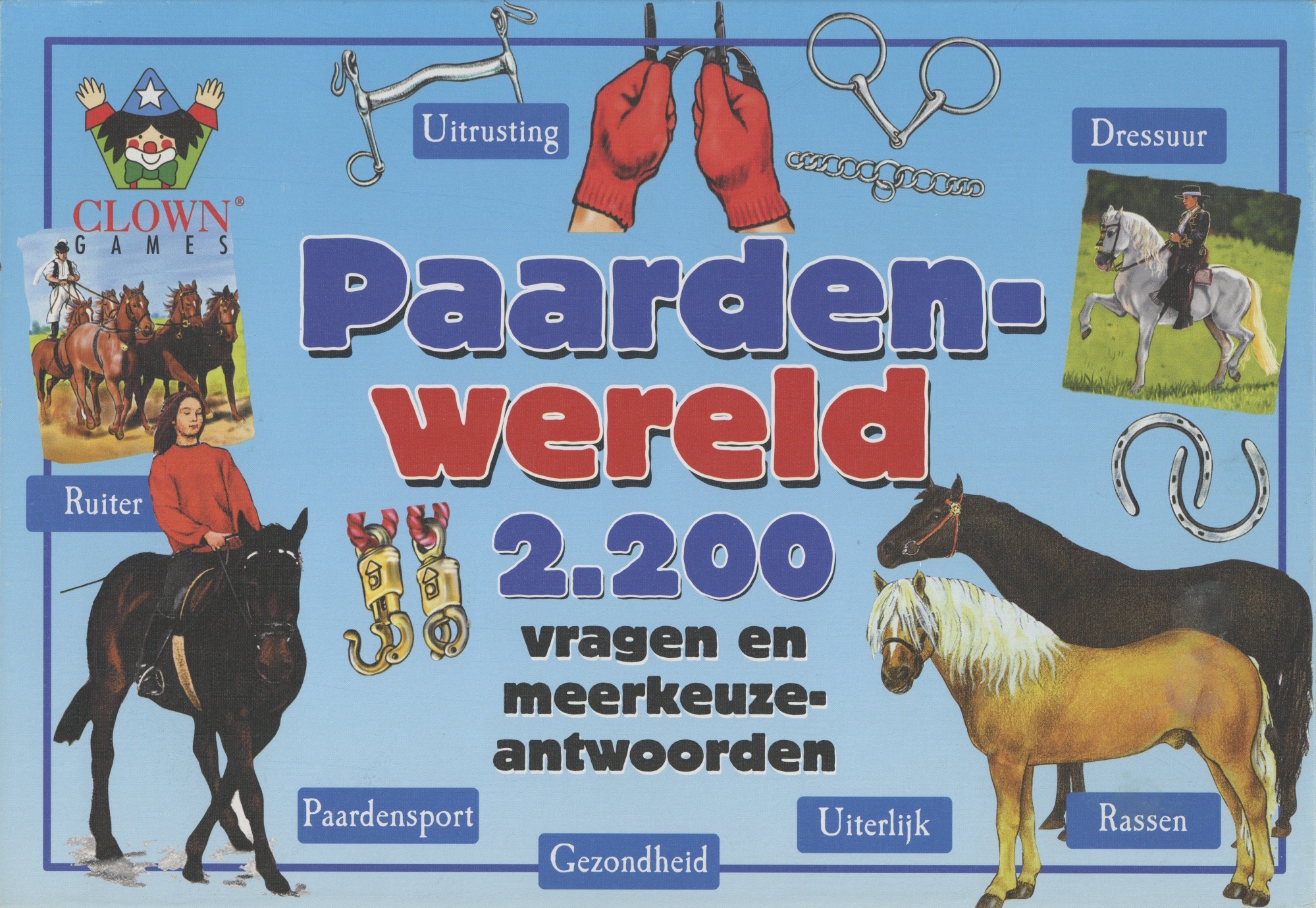 Paardenwereld: 2200 vragen en meerkeuze-antwoorden