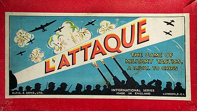 L'Attaque: The Game of Military Tactics, A Rival to Chess