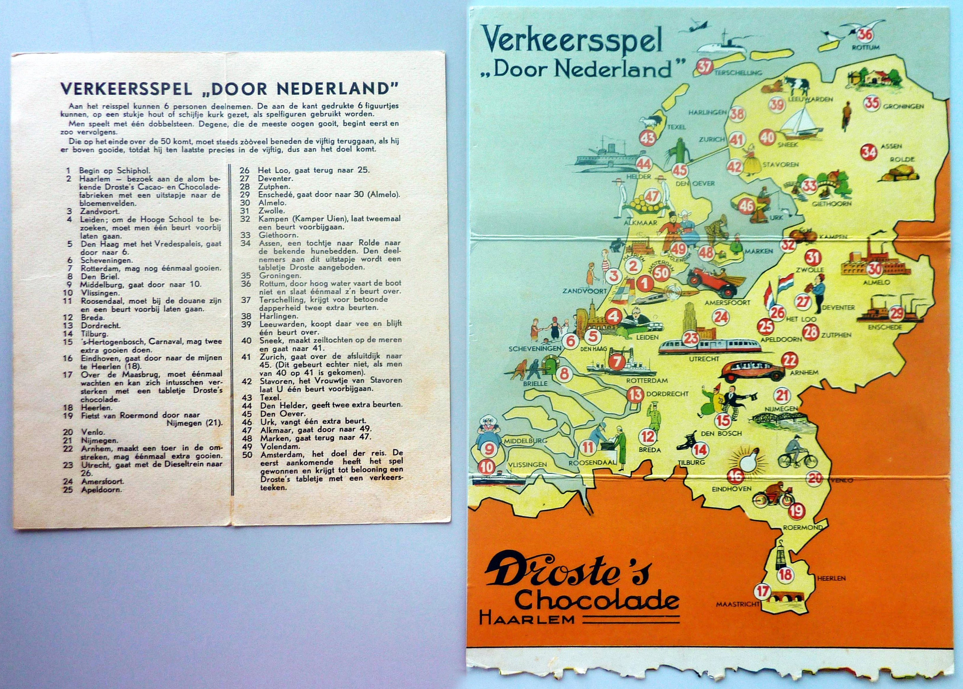 Verkeersspel door Nederland